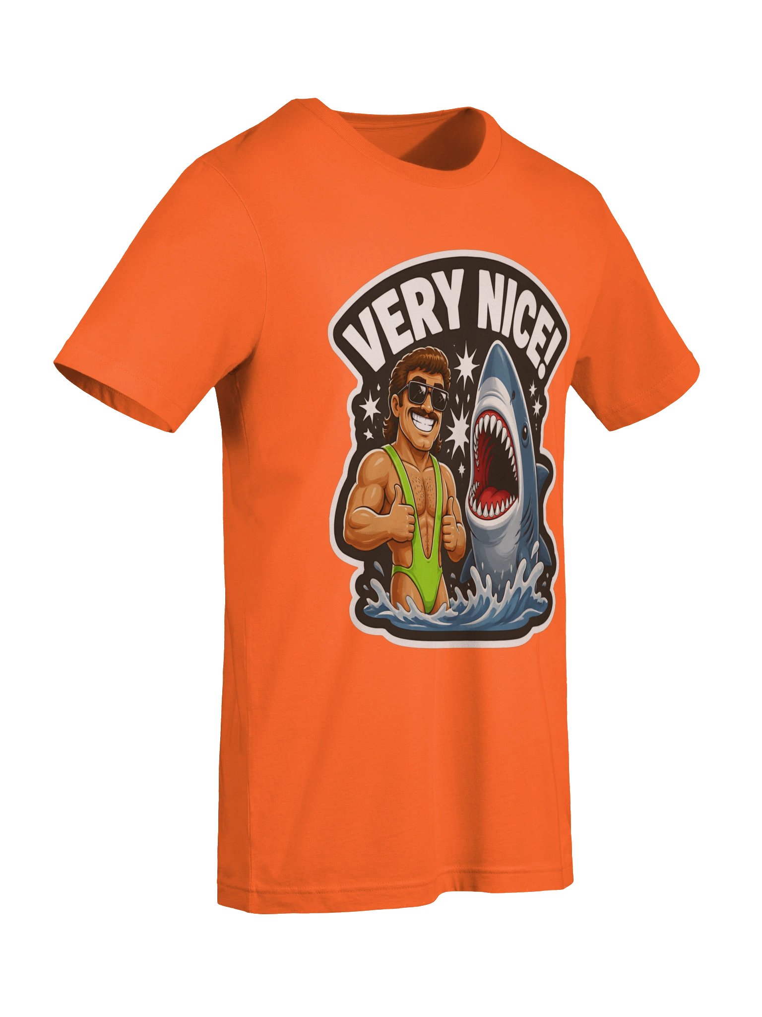 Very Nice Shark Thumbs-Up Tee product image (32)