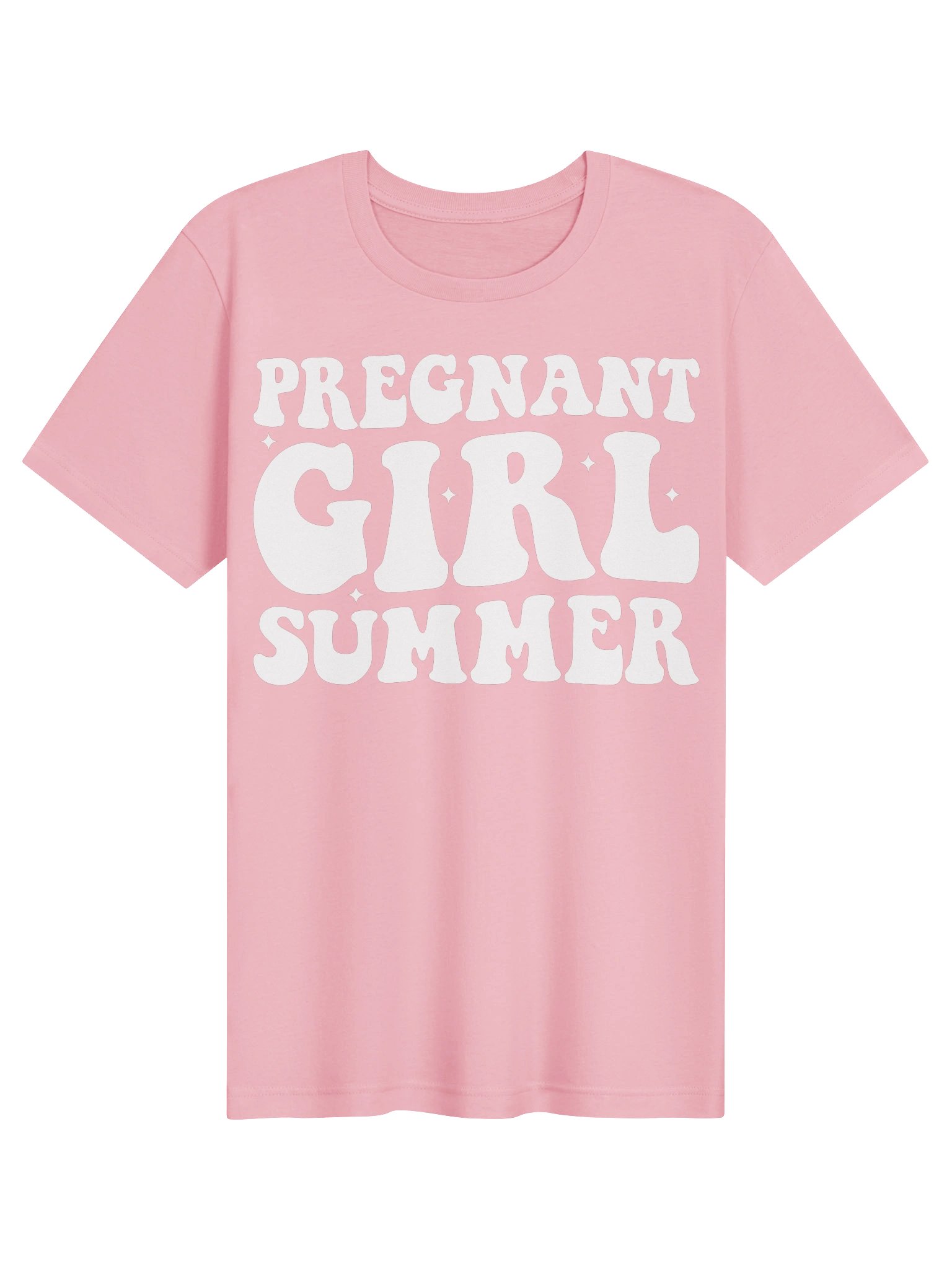 Funny Pregnancy Reveal Pregnant Girl Summer Baby Shower T-shirt product image (6)