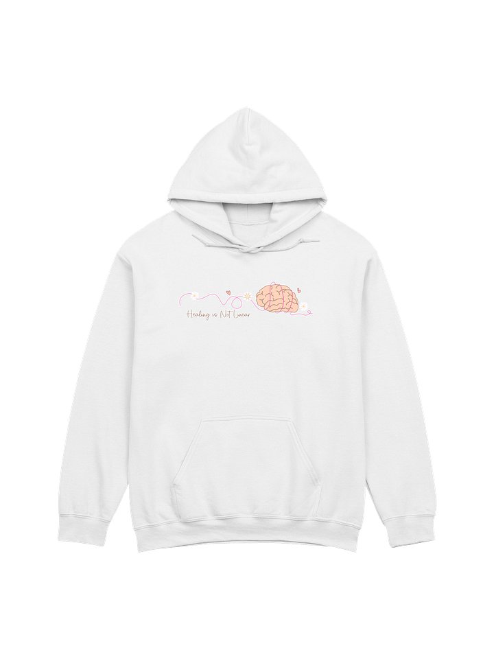 Healing Is Not Linear – Mental Health Awareness Hoodie product image (3)