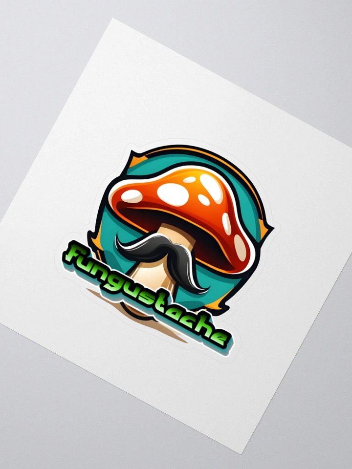 Fungustache Vinyl Stickers product image (2)