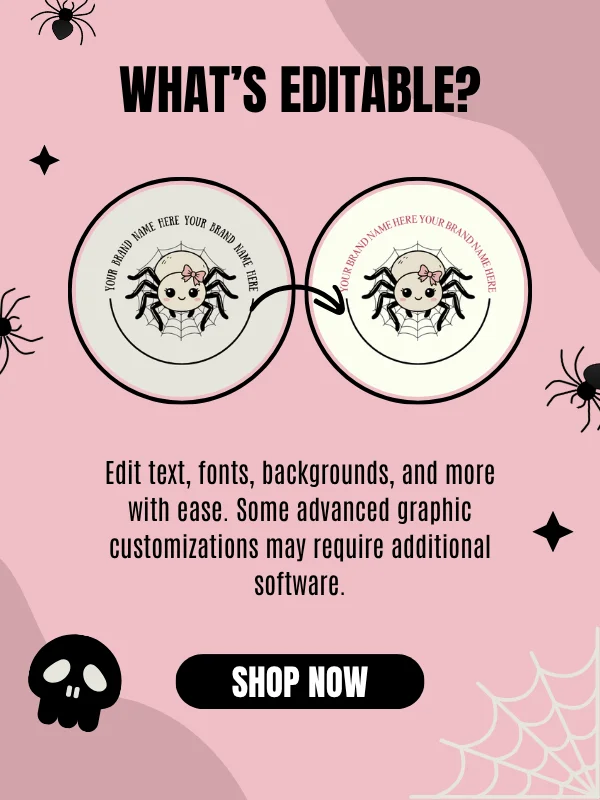 Coquette Halloween Logo SVG & PNG product image (8)
