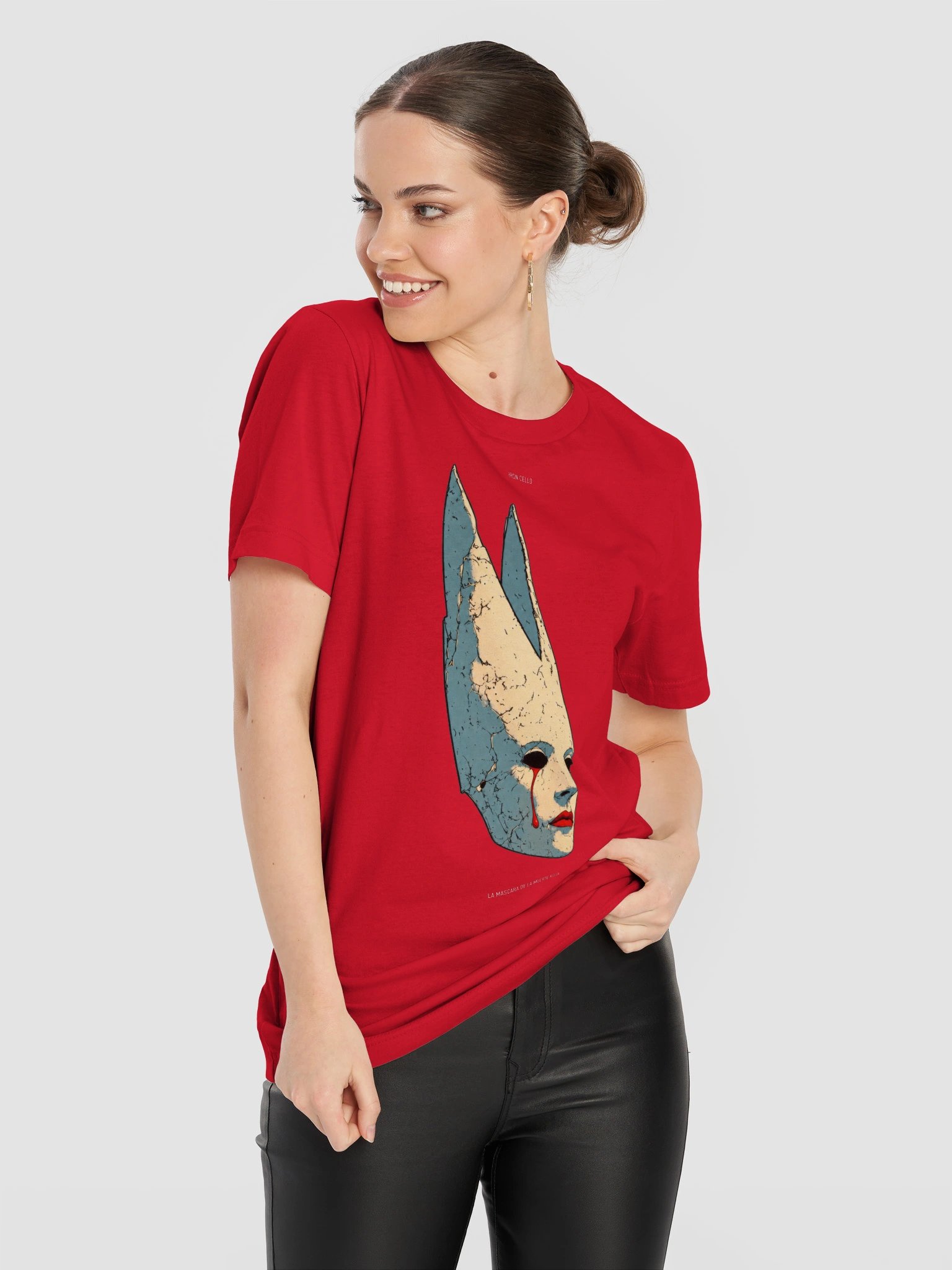 La máscara de la Muerte Roja | Iron Cello Tee product image (11)