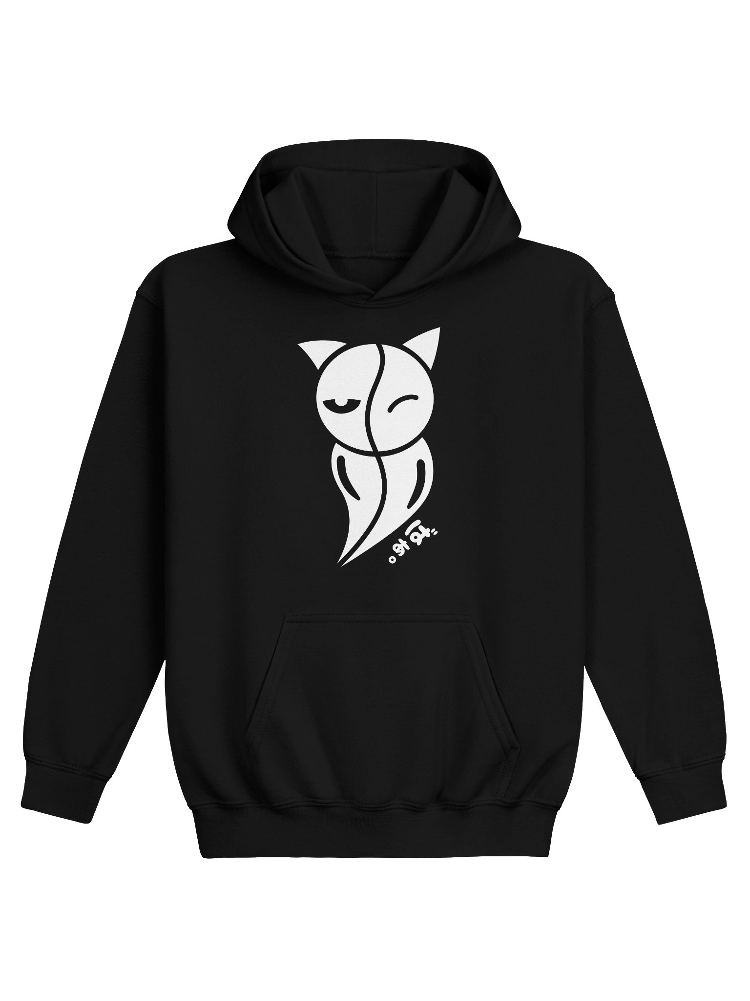 Post-modern Cat Ghost 2 - Unisex Youth Hoodie product image (1)