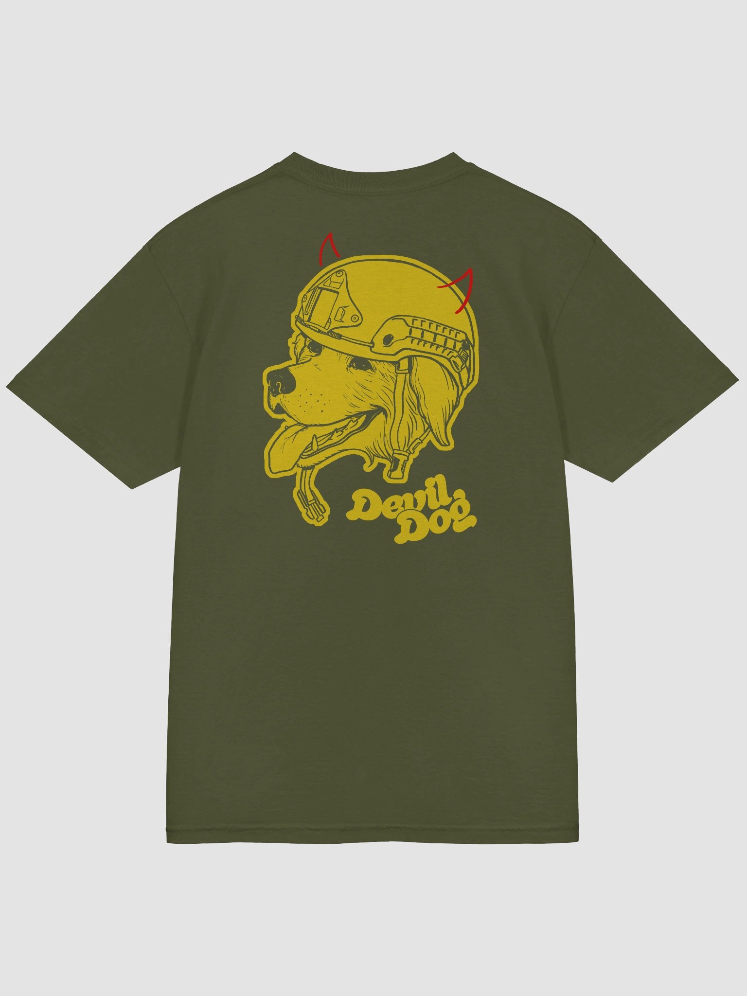 Devil Dog Skivvy (Back Print) product image (4)