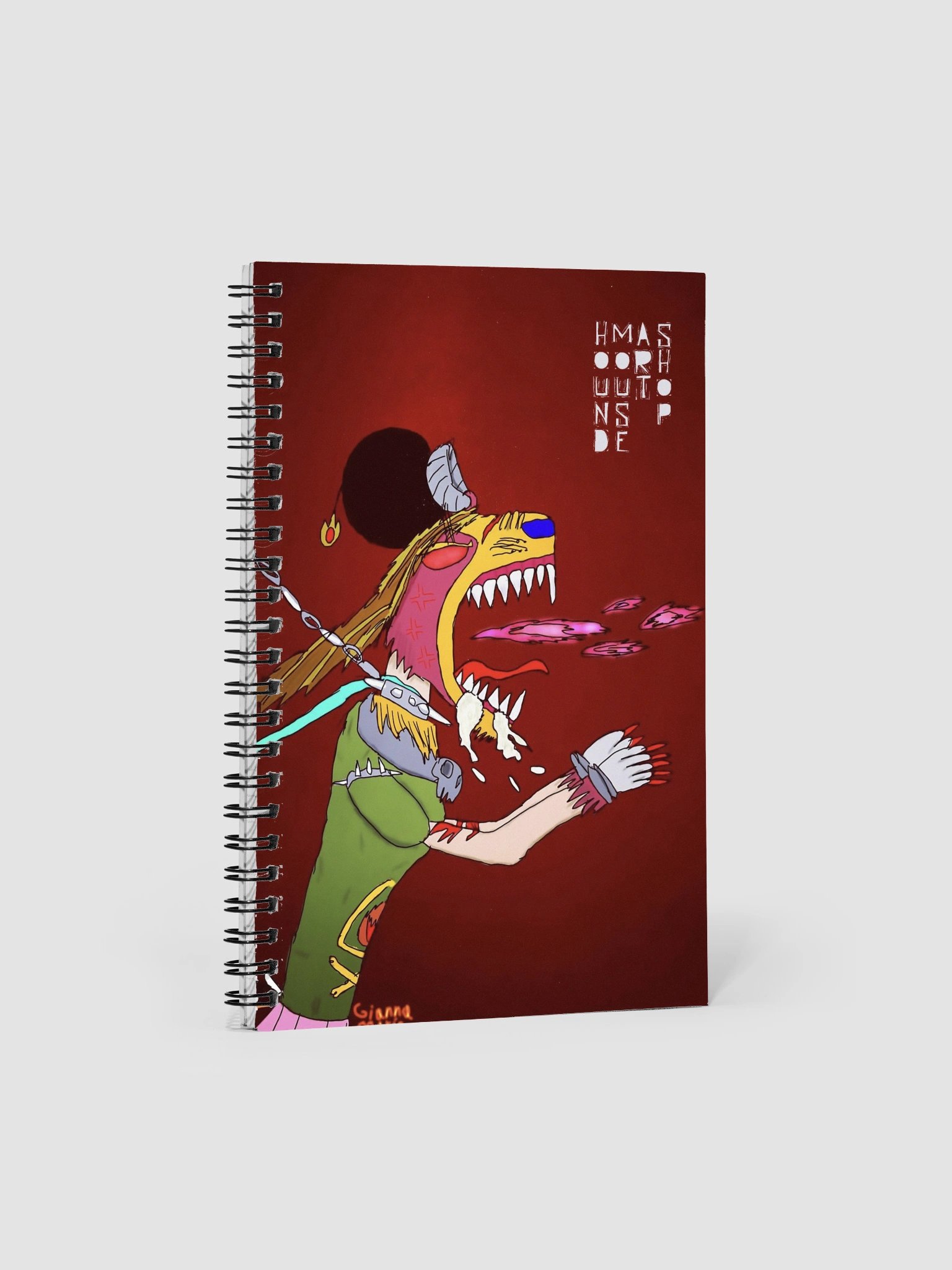 Houndmouse Unleashed Spiral Notebook product image (1)