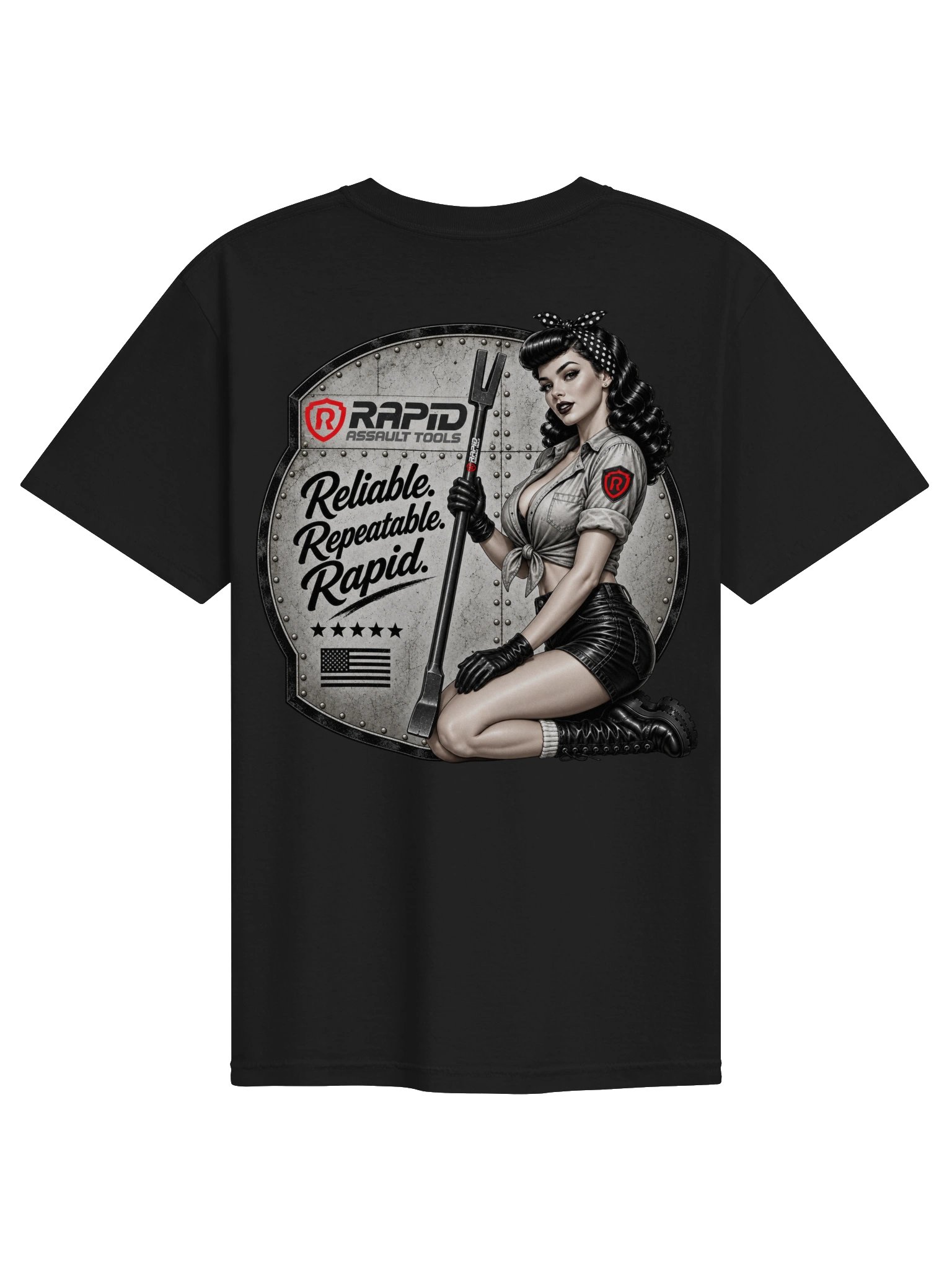 RAT Pin-Up Heavyweight Tee product image (2)
