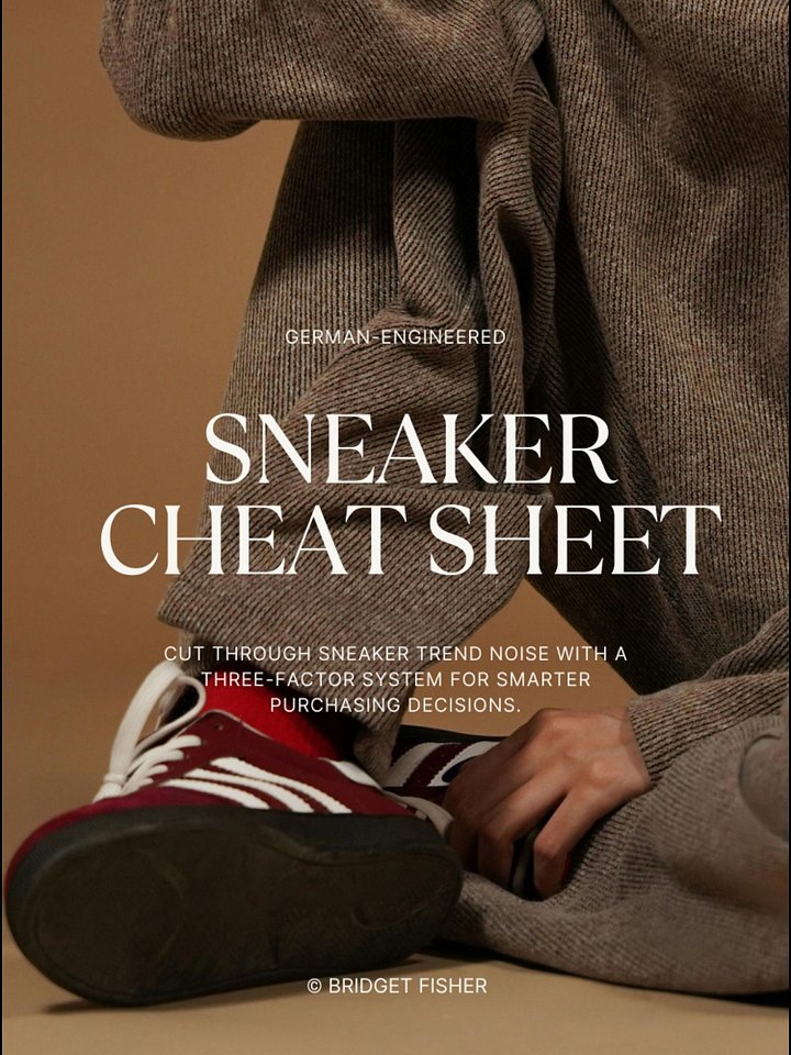 2026 Sneaker Cheat Sheet product image (1)