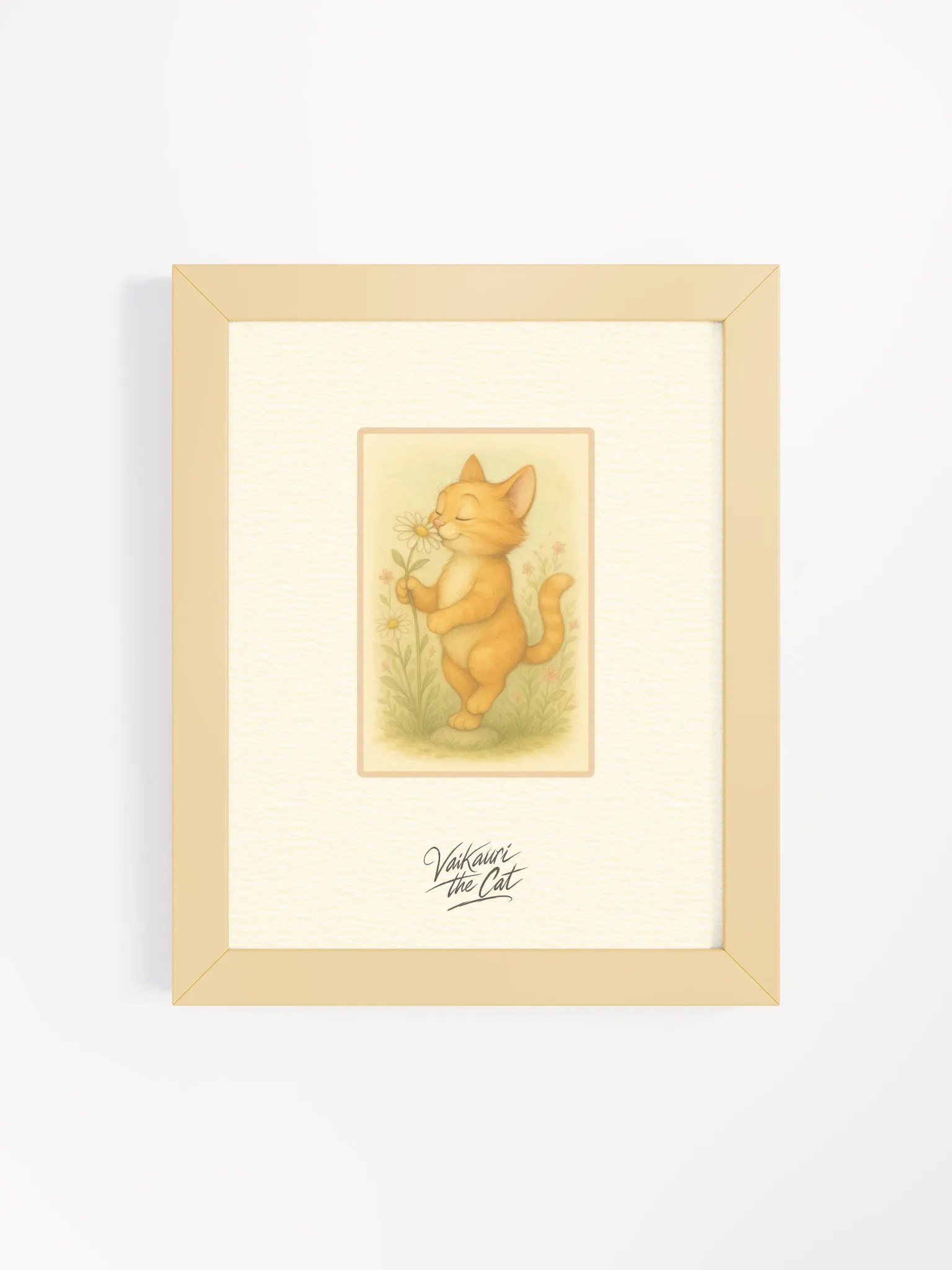 Vaikauri the Cat Framed Poster product image (8)
