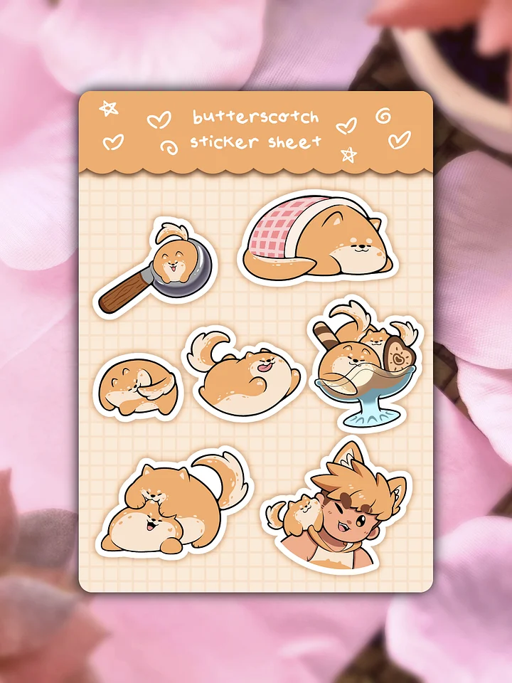 Familiar Sticker Sheet product image (2)