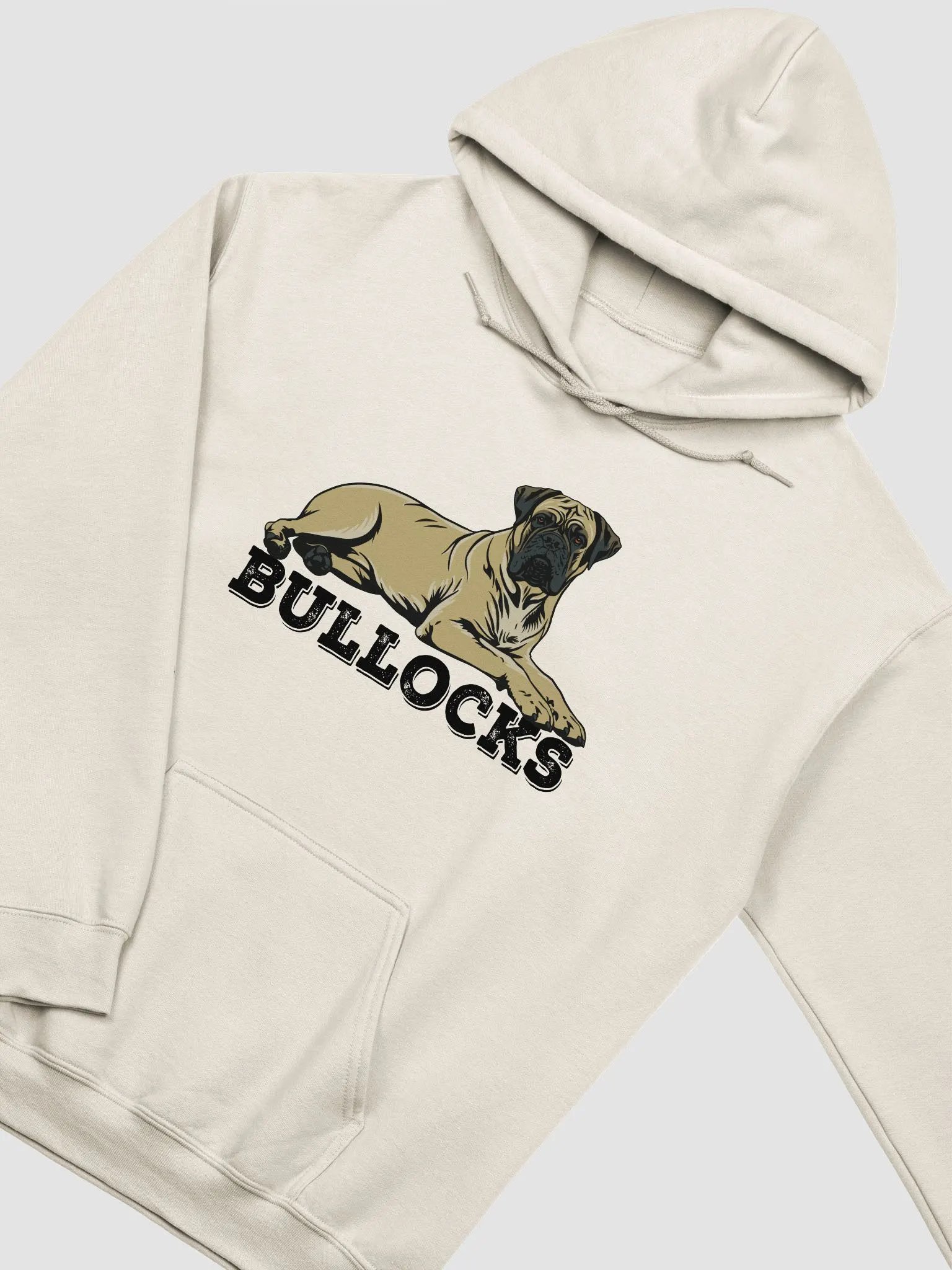 Bullocks Hooded Sweatshirt of a Bullmastiff | Funny Hoodie for Bullmastiff Paw-rents product image (5)