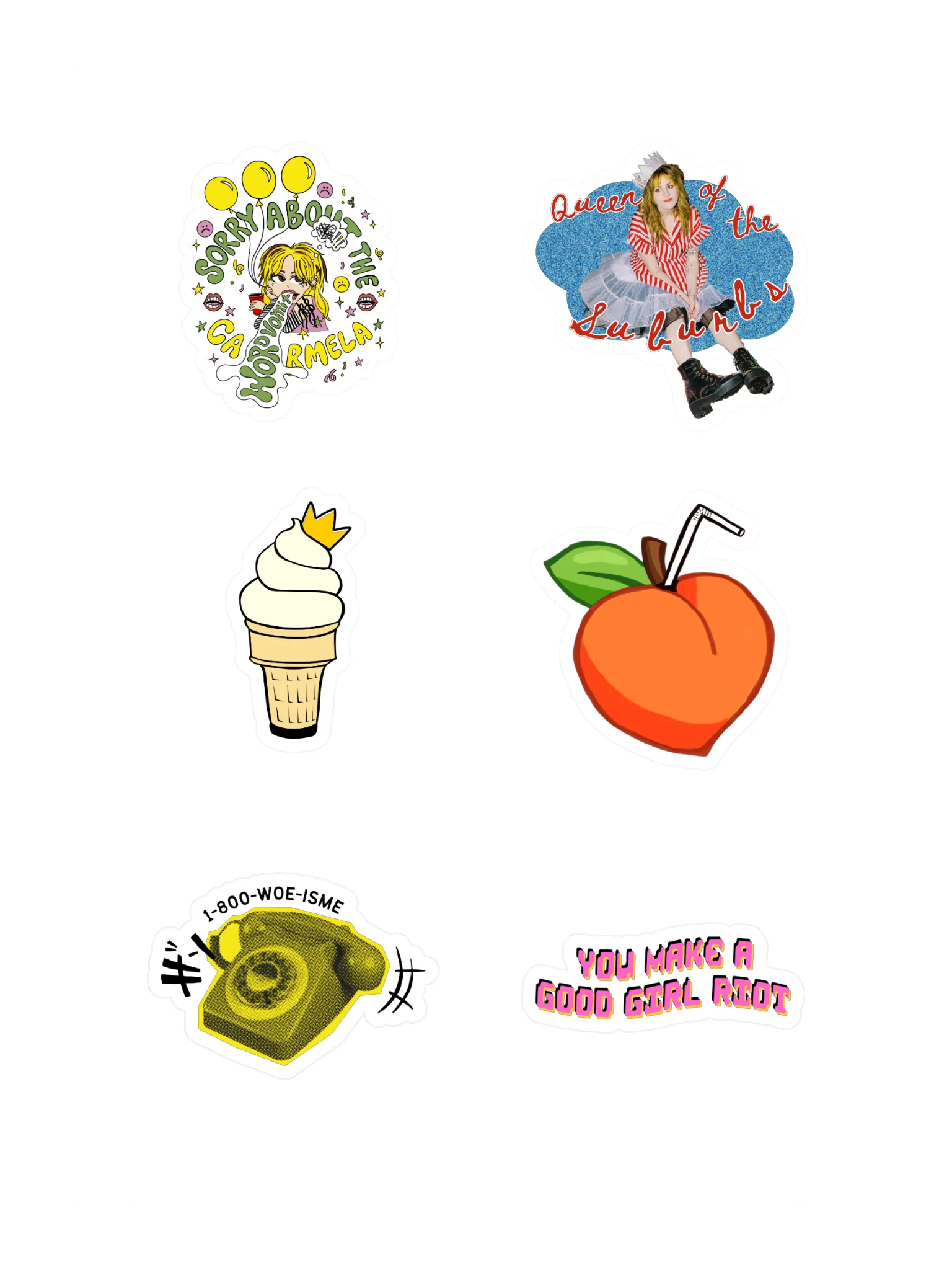 Sticker Sheet - Queen of the Suburbs product image (3)