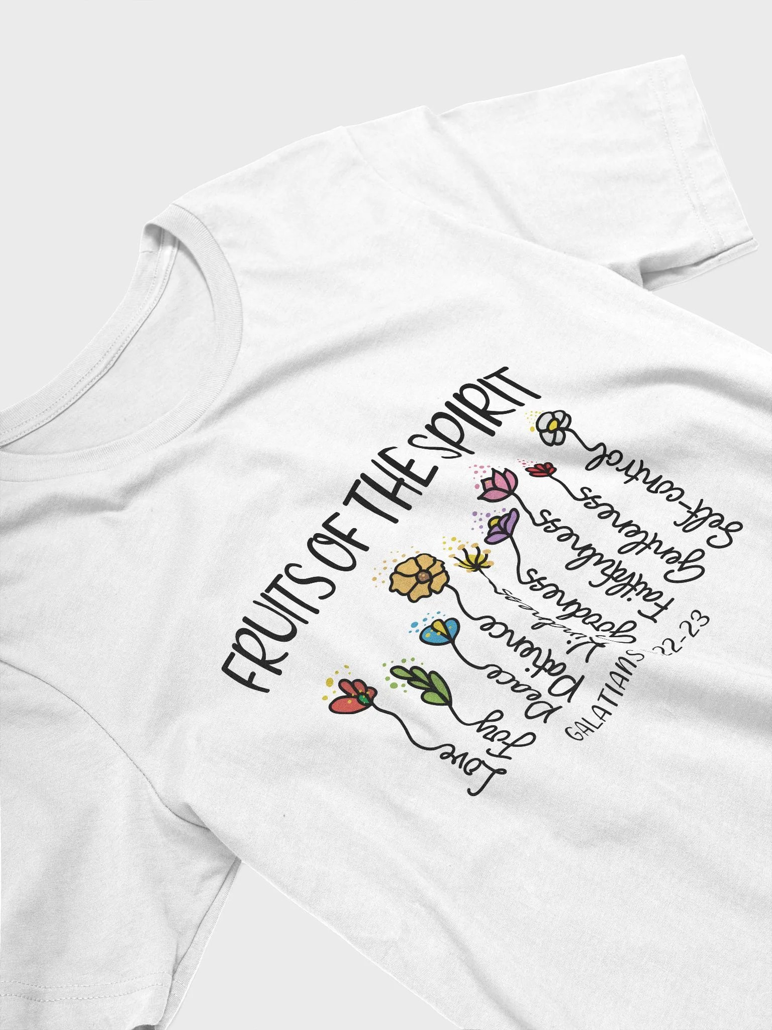 Fruits of the Spirit T-Shirt - Galatians 5:22-23 product image (9)