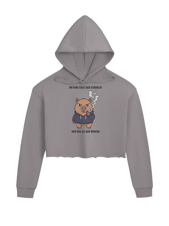 Bella+Canvas Women's Fleece Crop Hoodie product image (1)