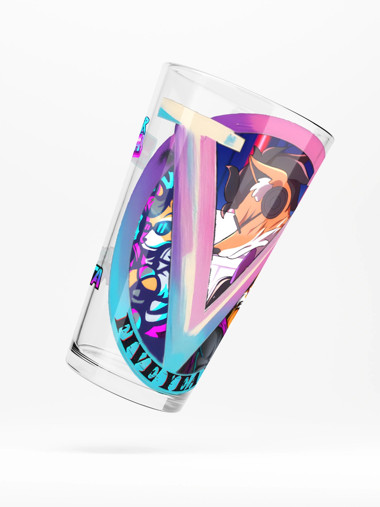 V - Pint Glass product image (5)
