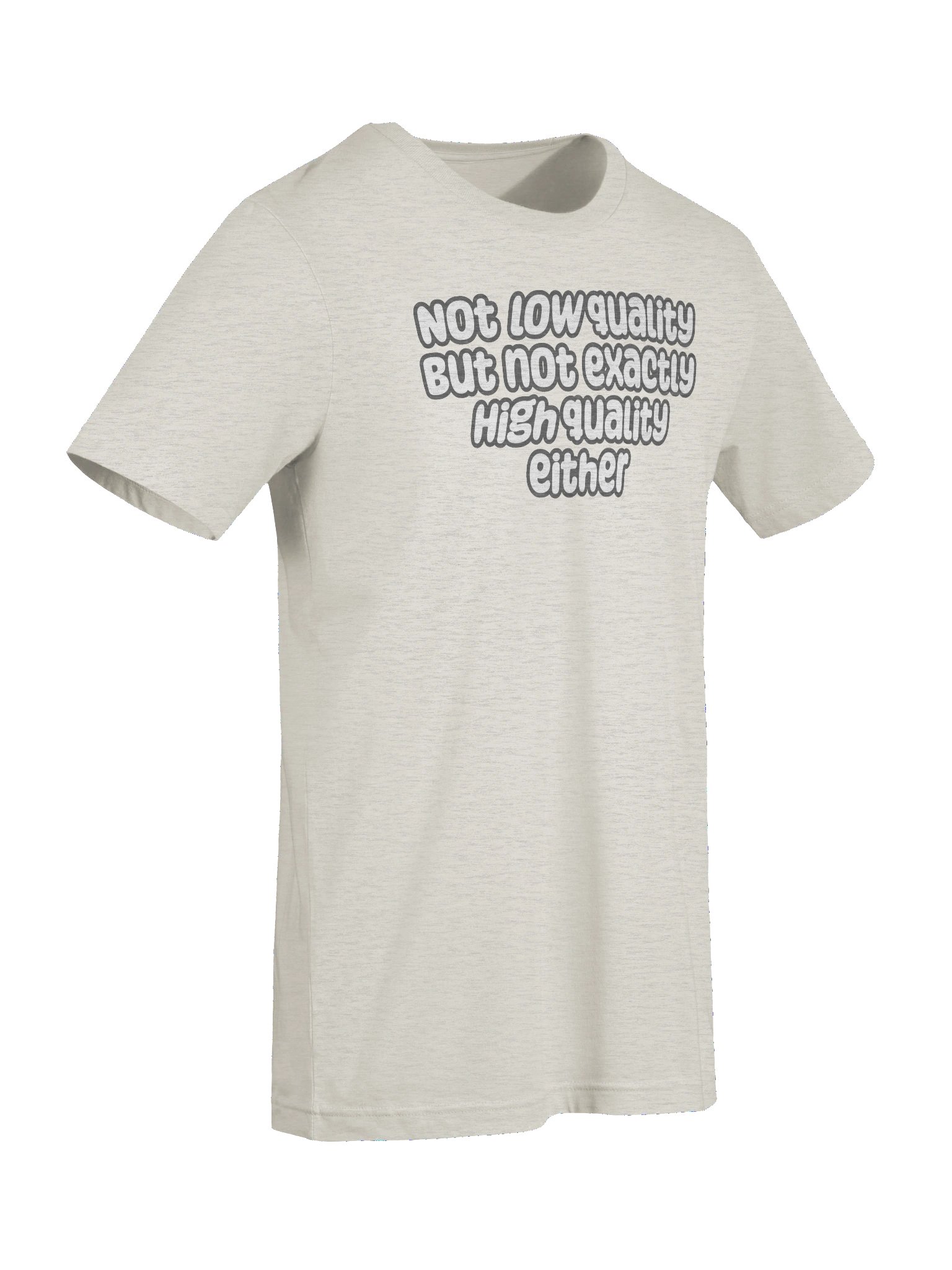 Not Low Quality Unisex T-Shirt - pastel colours product image (9)