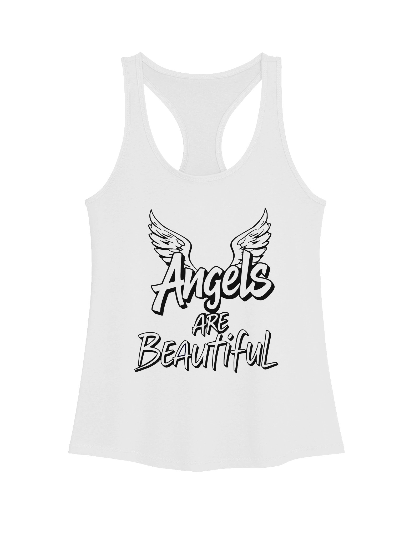 Angels Are Beautiful Premium Activewear Tank Top product image (4)