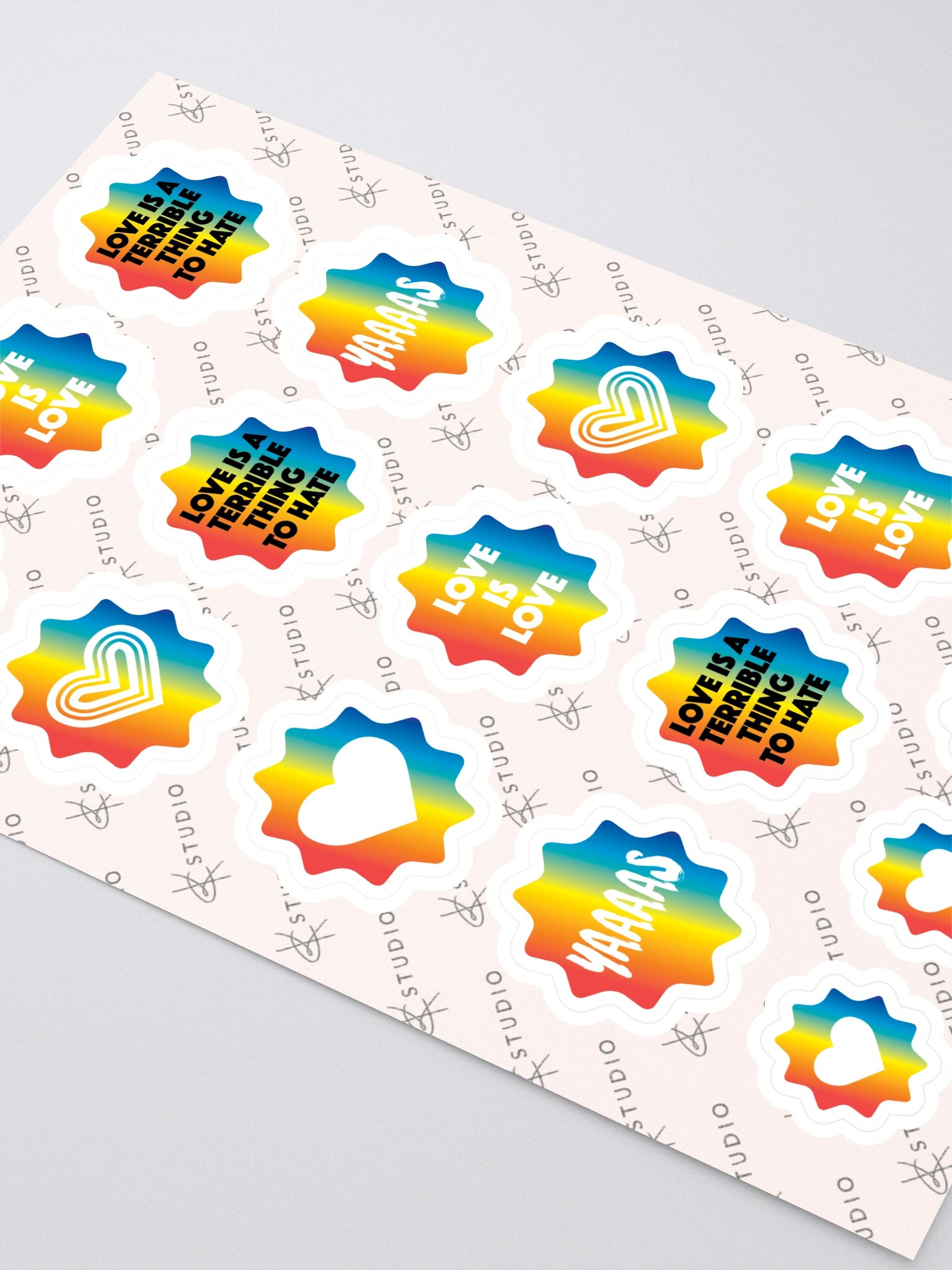 Hey Love Stickers product image (2)