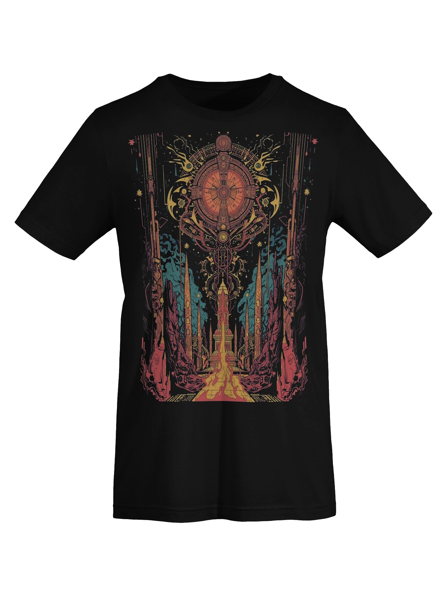 Cosmic Symmetry Lightweight T-Shirt product image (6)