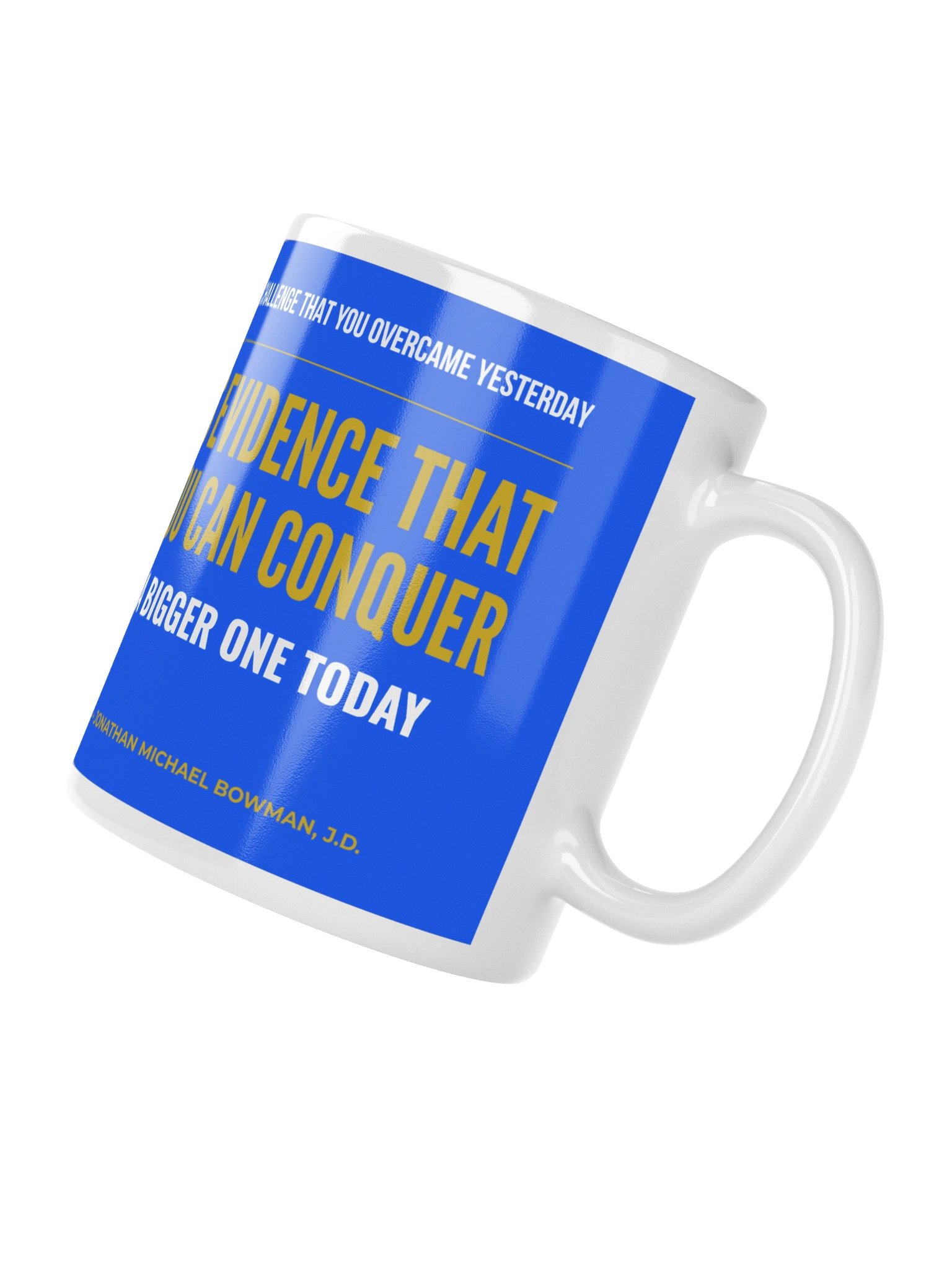 The Challenge | 20 oz Glossy Inspirational Ceramic Mug product image (5)