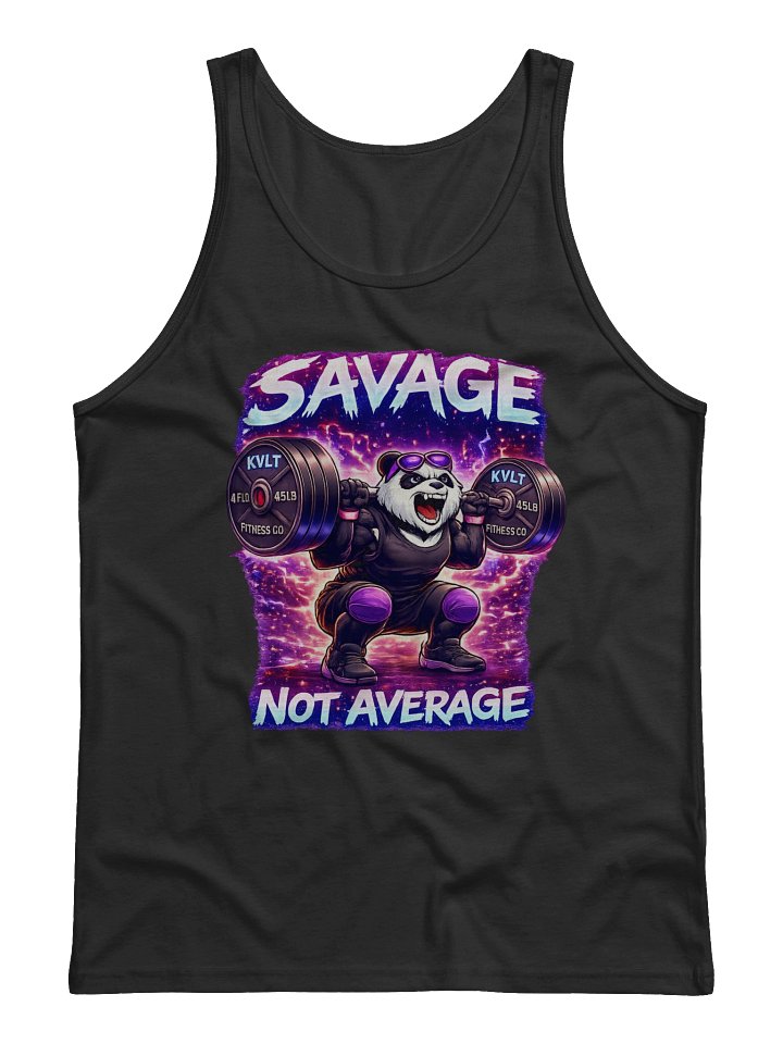 Savage Not Average Panda Tank product image (1)