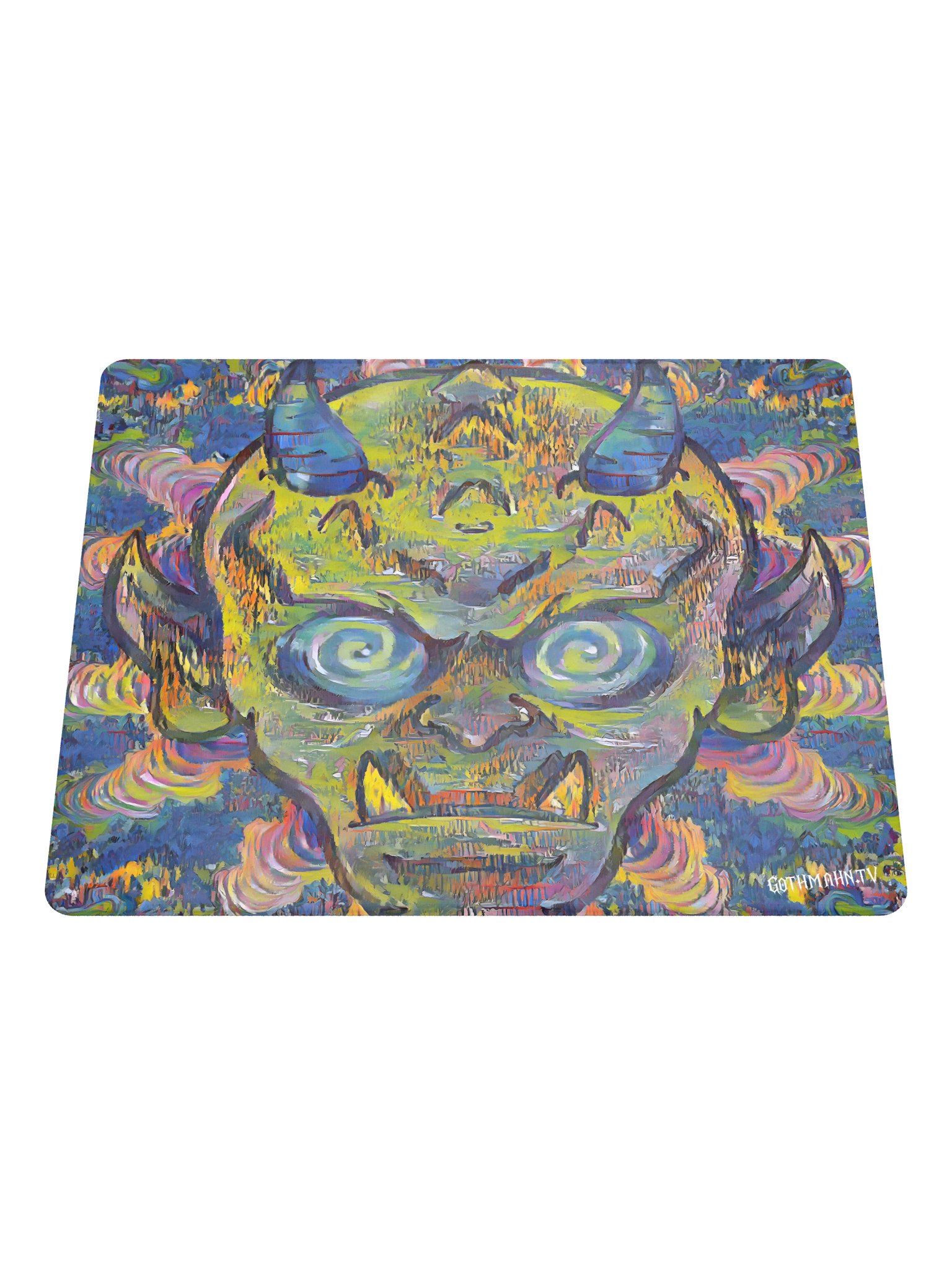 Classic Hypno Gargoyle — Gaming Mouse Pad product image (1)