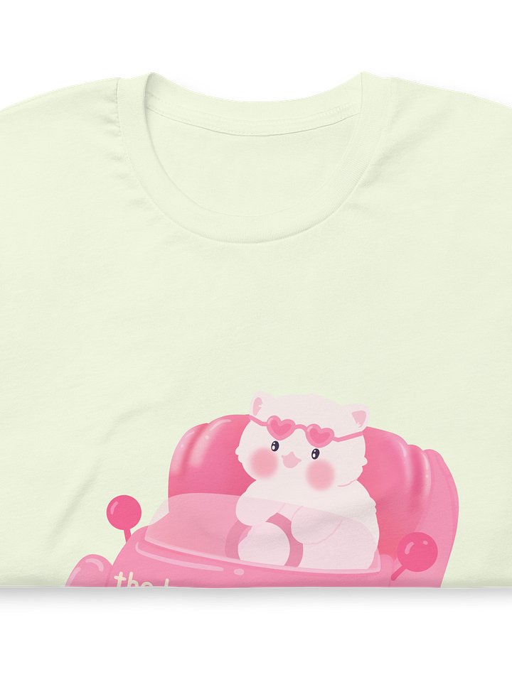 The horrors persist but so do I, Cat Soft Cotton Unisex T-shirt product image (2)