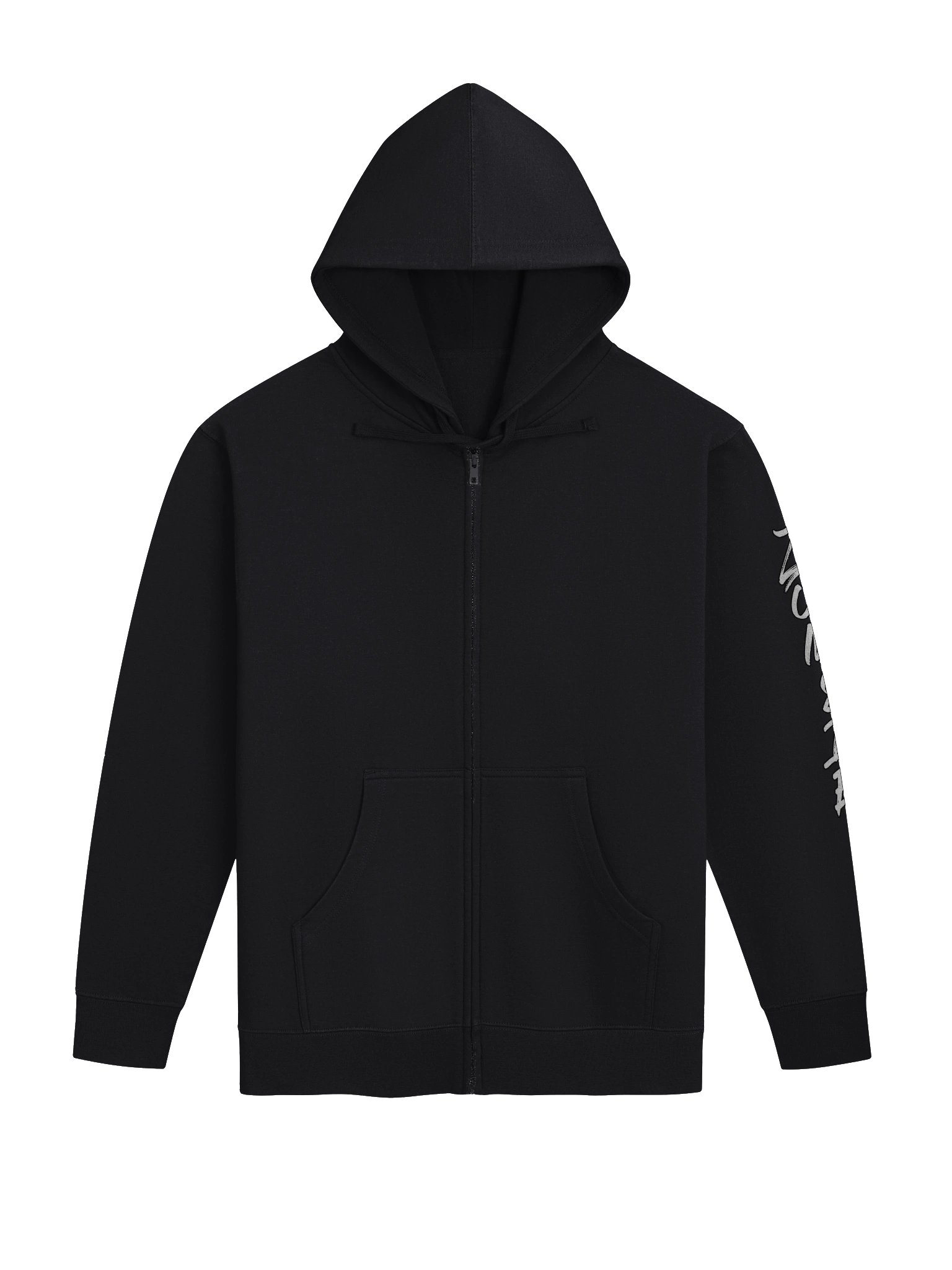 Stylish Zombie Fleece Zip-Up Hoodie product image (1)
