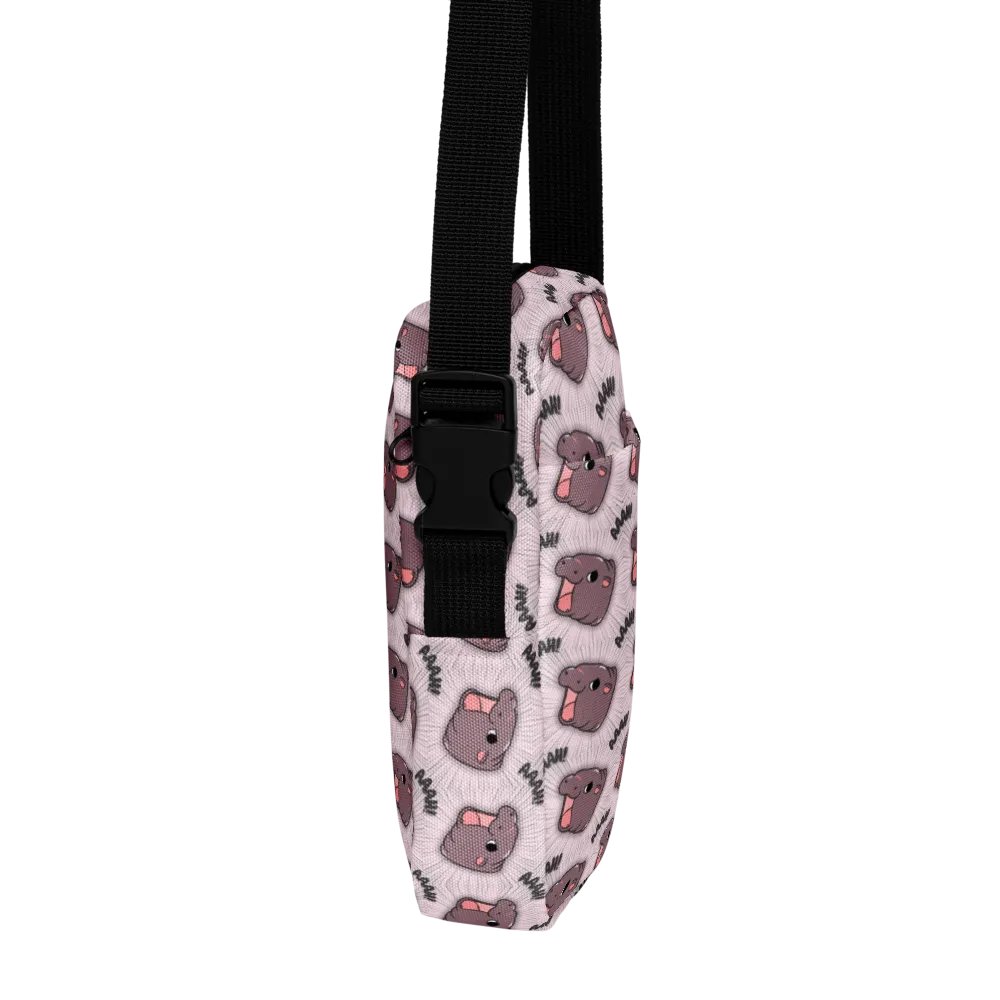 MOODENG'S PINK AAAH! UTILITY CROSSBODY BAG! product image (8)