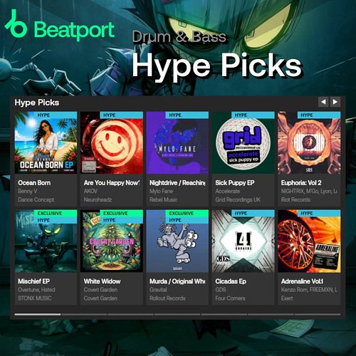 Massive shout-out to the @beatport team for the Hype picks feature

And a FREAKING MASSIVE shout-out to everyone supporting @...
