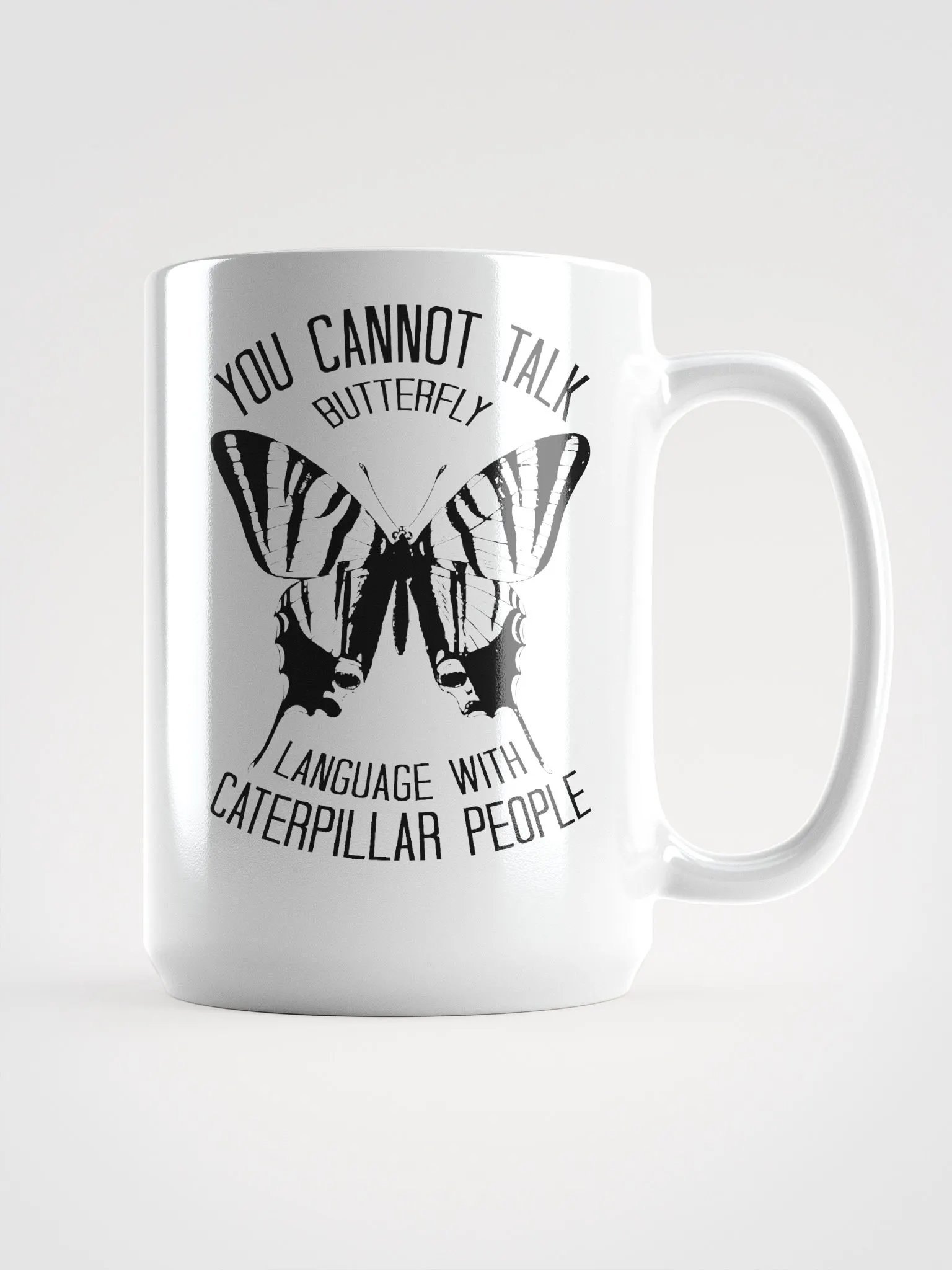 Butterfly language - mug product image (1)