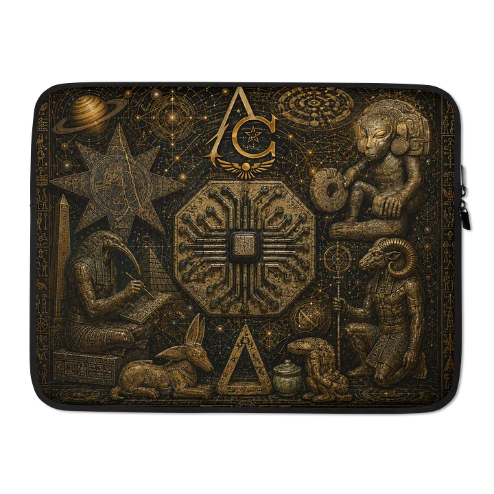 Aliencarvings Alpha and Omega Laptop Sleeve product image (2)