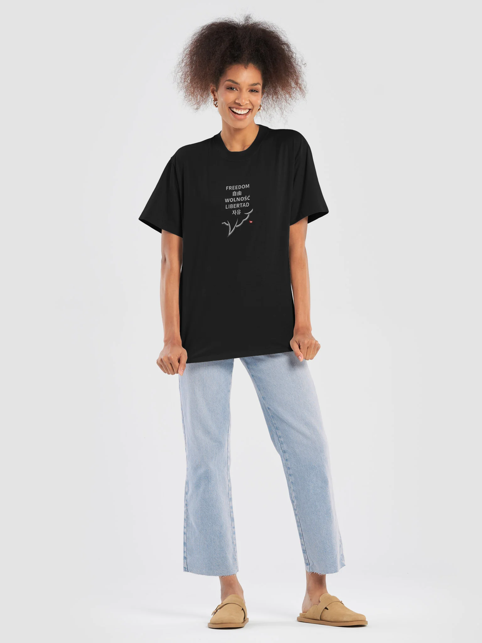 PREMIUM UNISEX T-SHIRT. REGULAR FIT, FREEDOM product image (1)