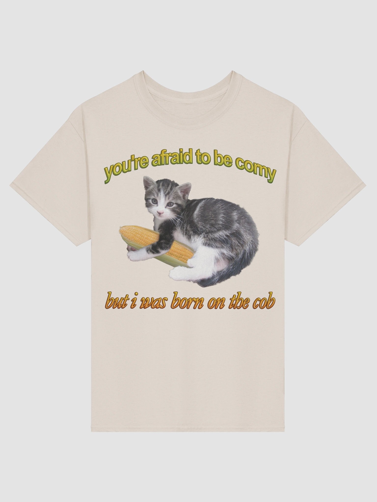 Corny Cat T-shirt product image (2)