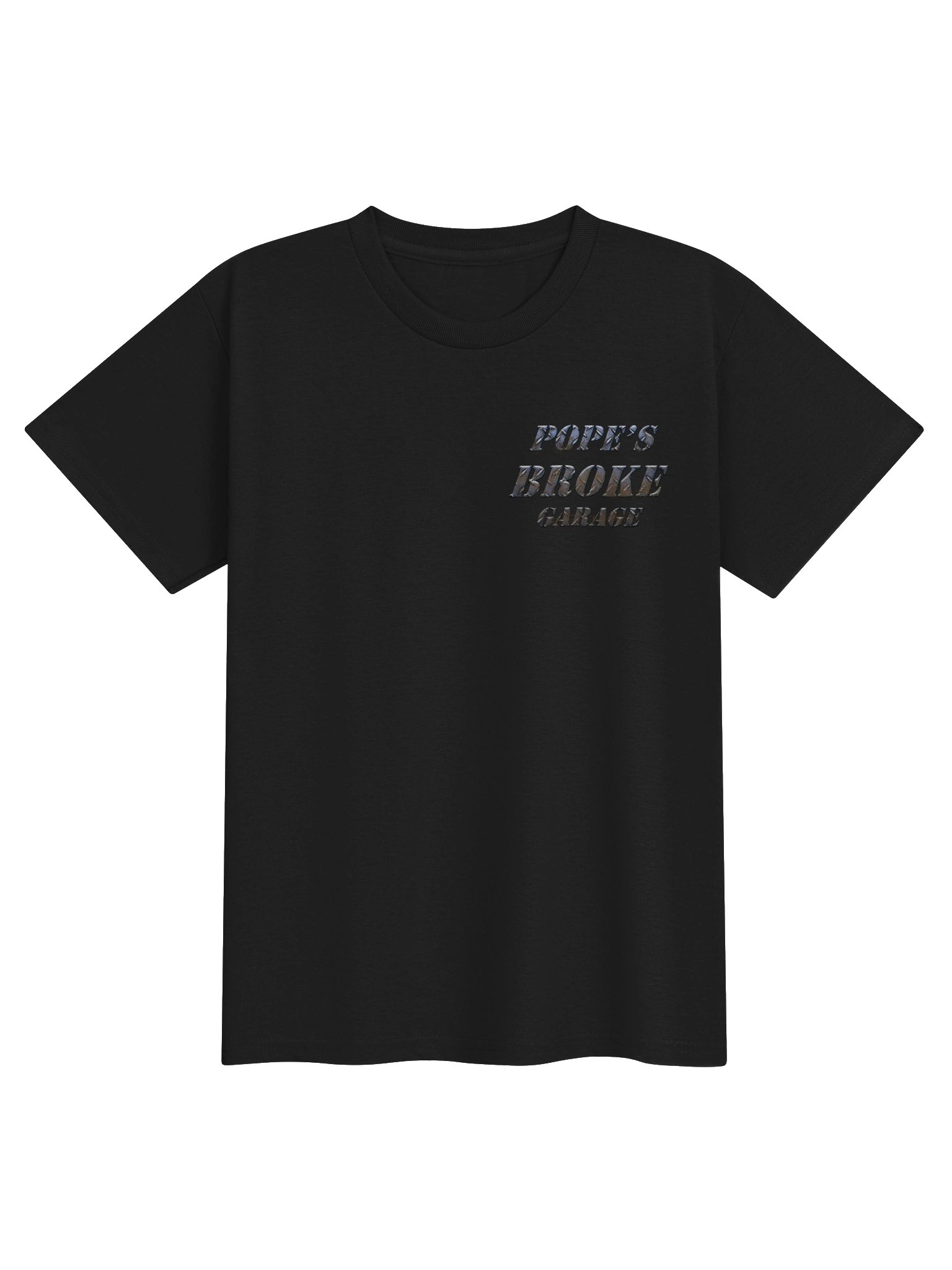 Pope’s Broke Garage Youth Distressed Tee product image (1)