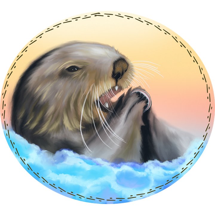 Otter Sticker product image (1)