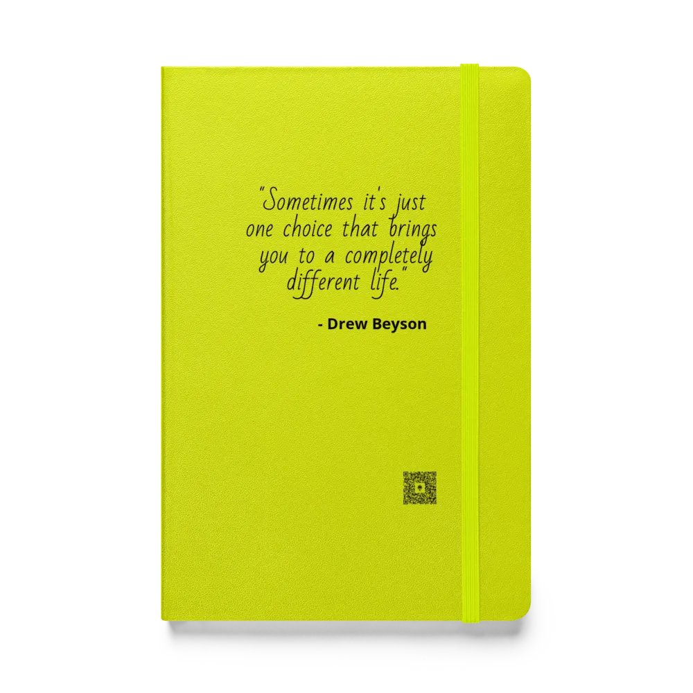 Hardcover Notebook - Drew Quote product image (5)