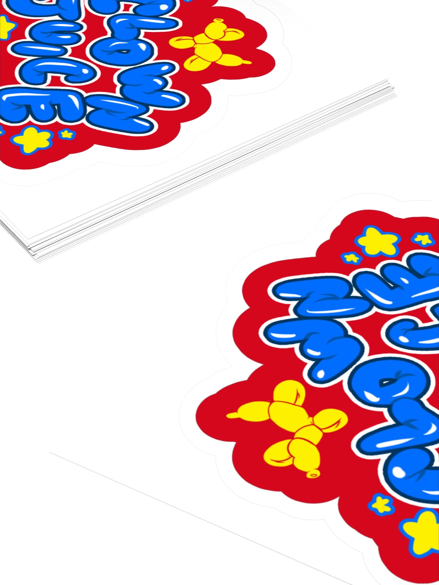 Clown Juice Kiss Cut Sticker product image (4)