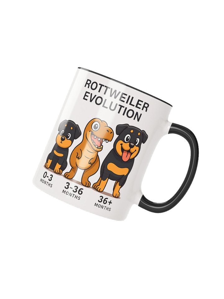 Rottweiler Evolution Ceramic Mug product image (9)