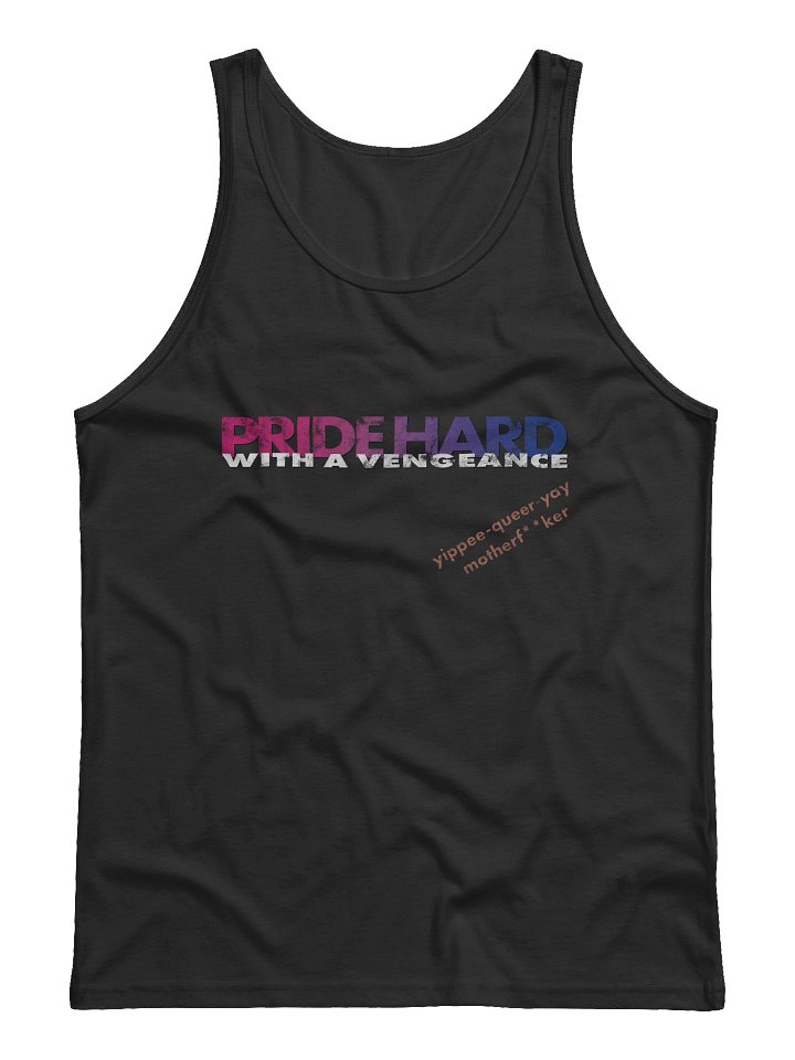 Bisexual "Pride Hard" Tank Top product image (1)
