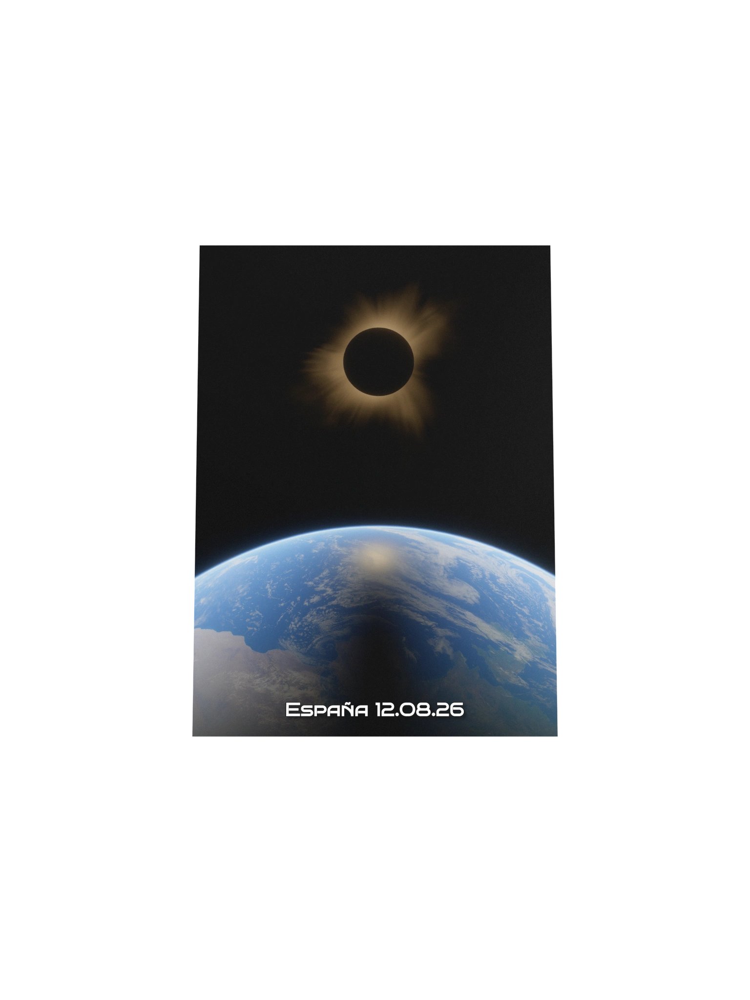 Solar Eclipse Poster - Spain product image (4)