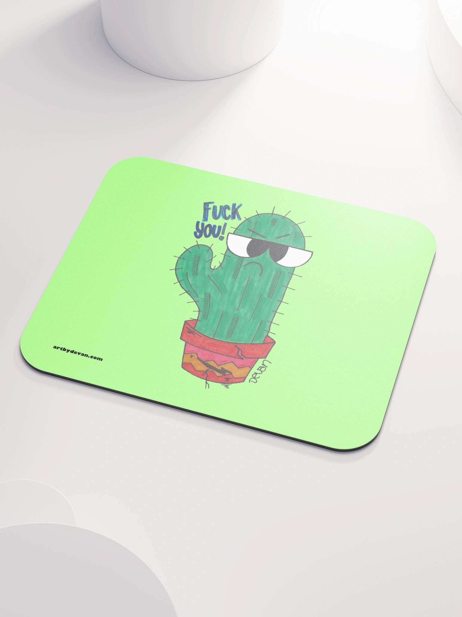 Rude Cactus Mousepad product image (3)