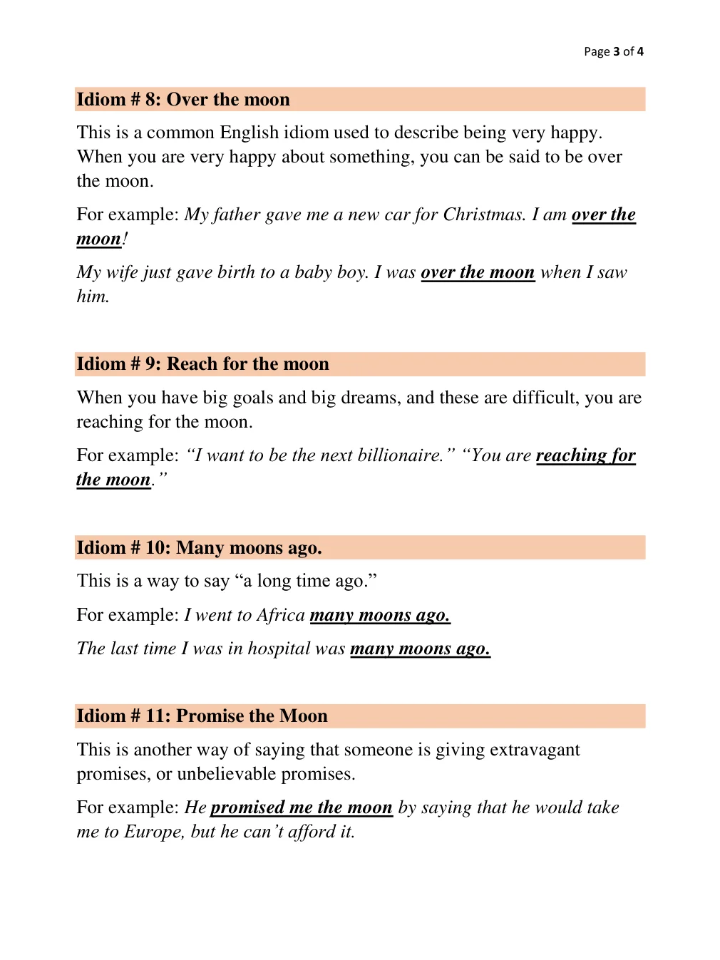 English Idioms Made Easy: Learn Common English Idioms with Examples product image (2)