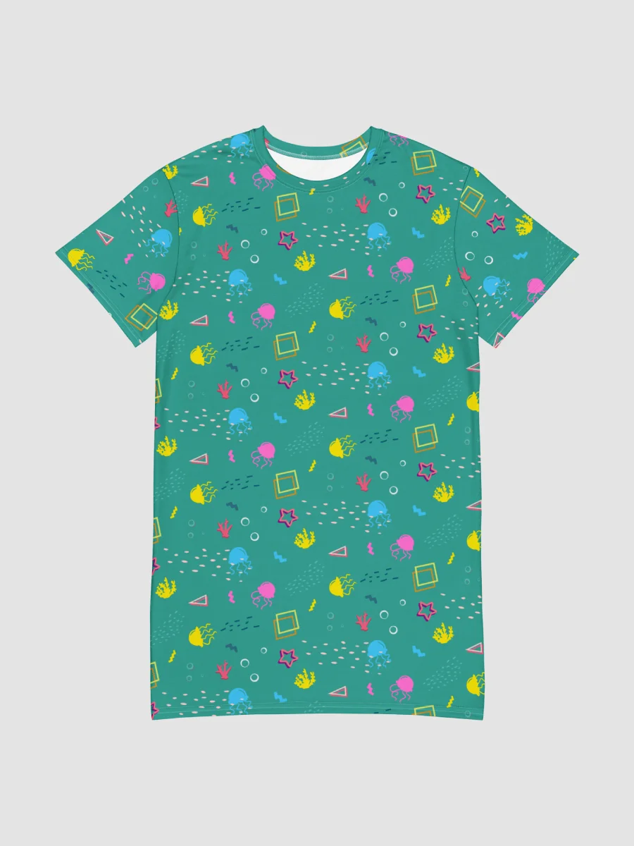 Shifty Seas pattern t-shirt dress product image (3)