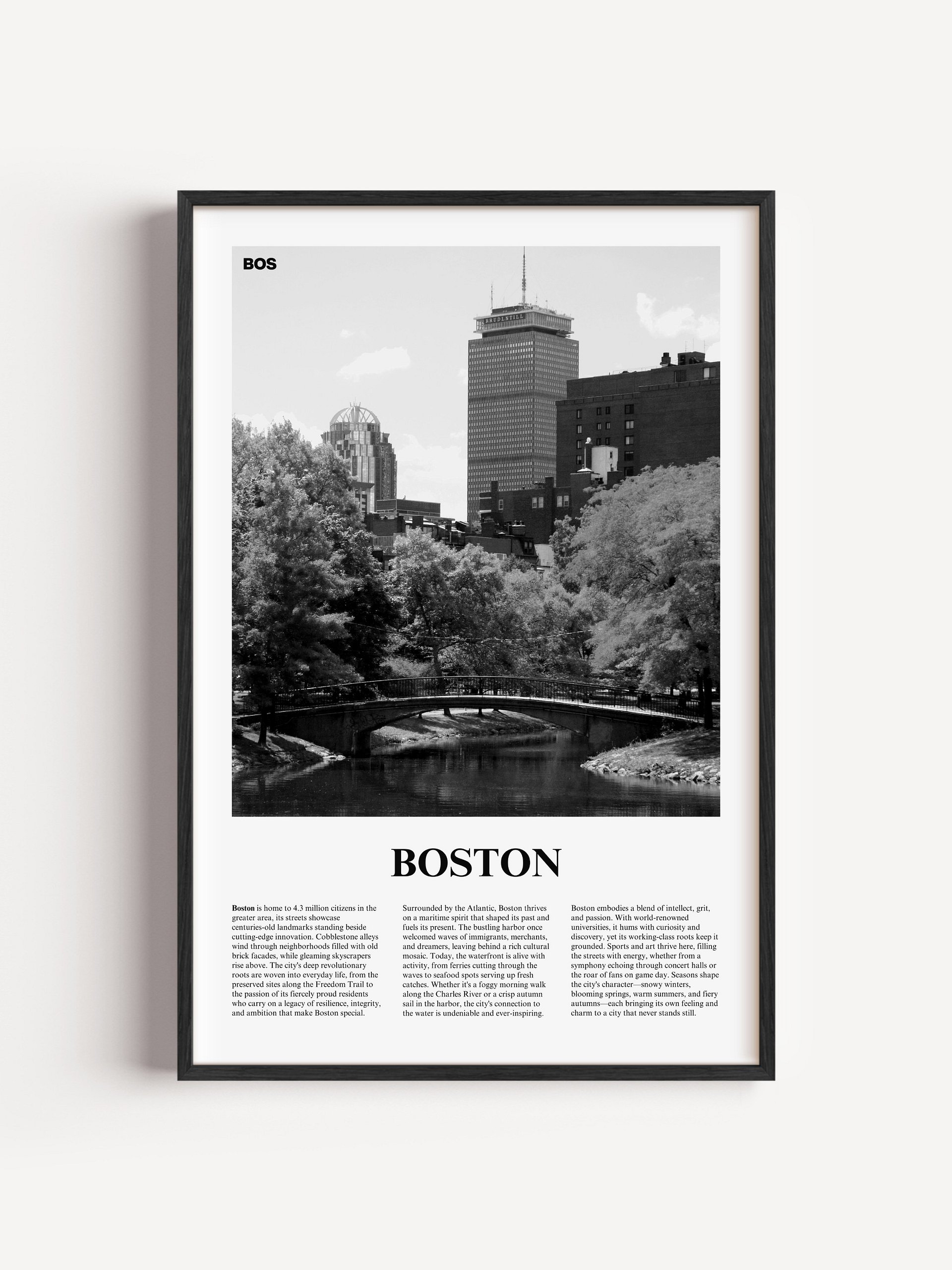 Boston 03 Newspaper Poster product image (1)