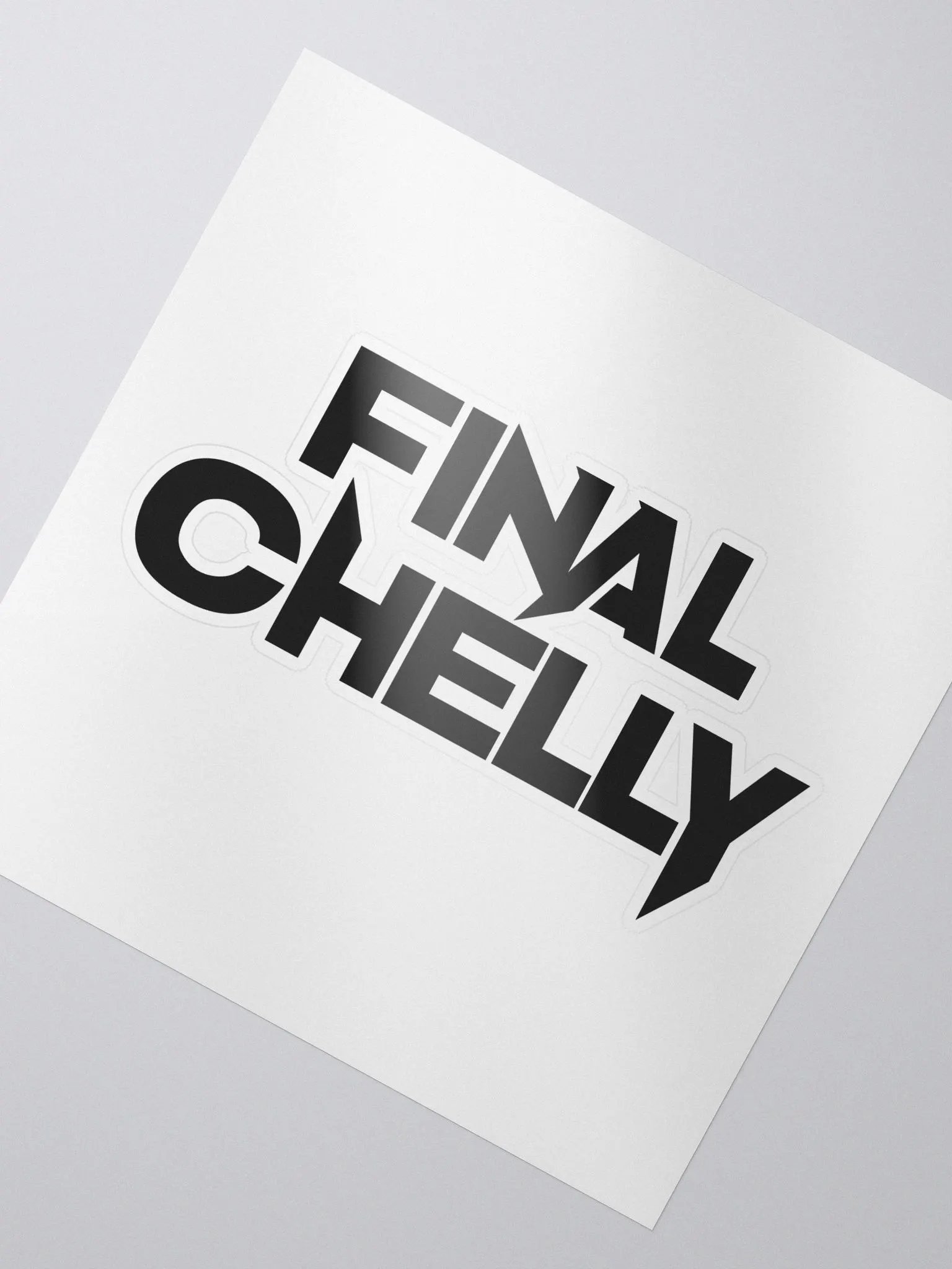 Final Chelly Logo Sticker product image (2)