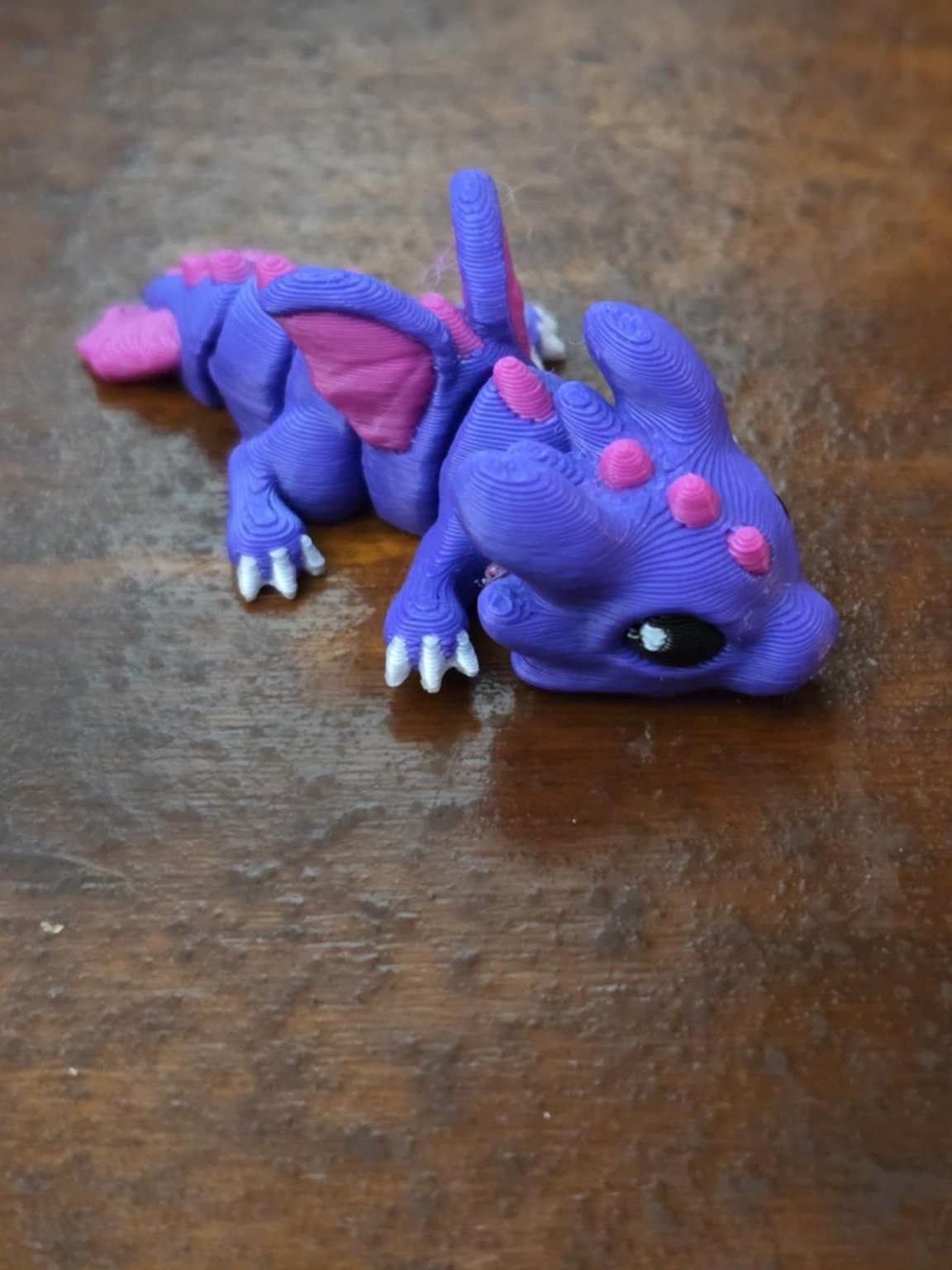 Pink and Purple Hatchling Dragon 🐑 product image (3)