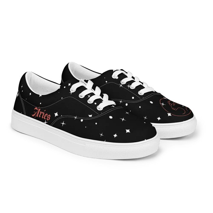Starry Aries Lace-Up Canvas Shoes product image (2)