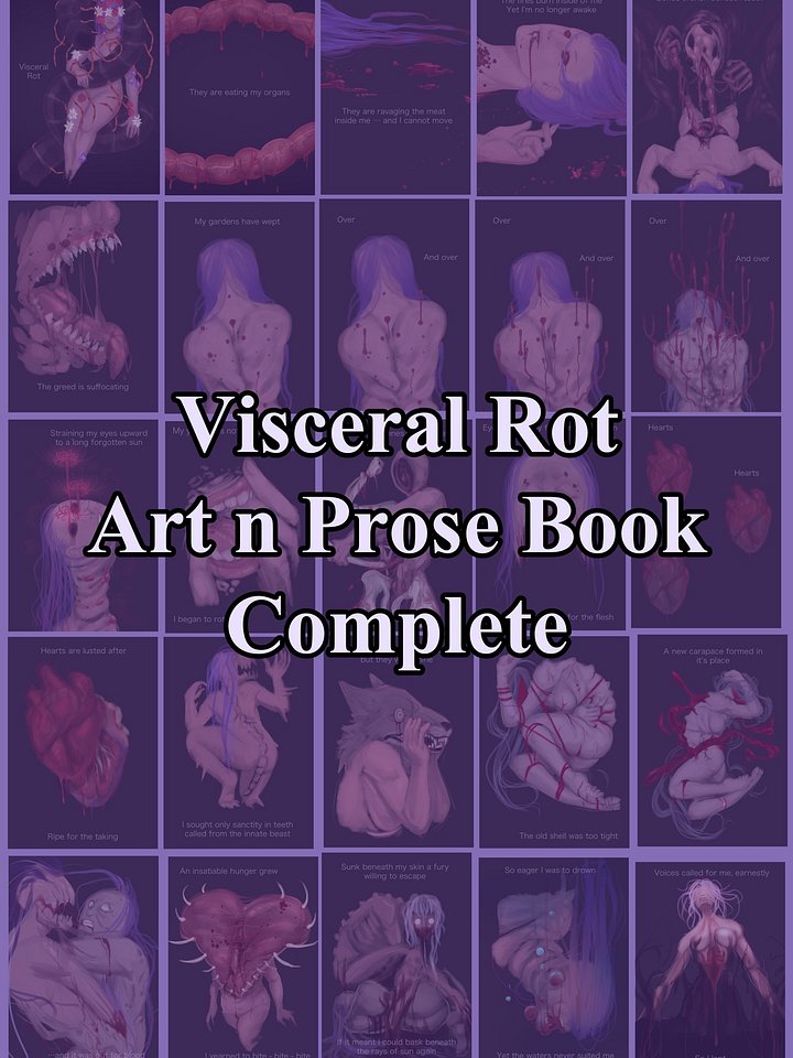 Visceral Rot Art and Prose Book product image (2)