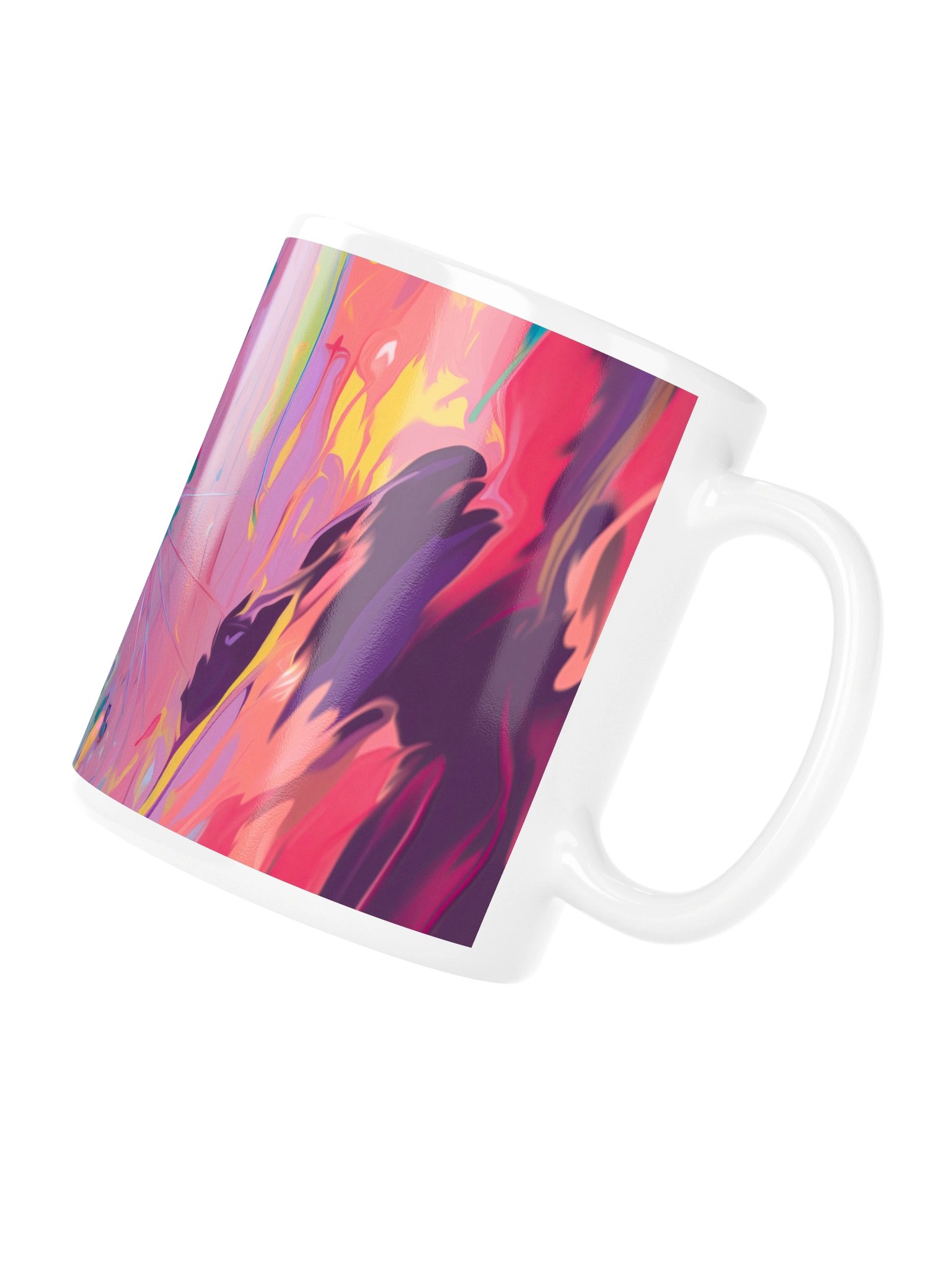Painterly Calico Mug product image (5)