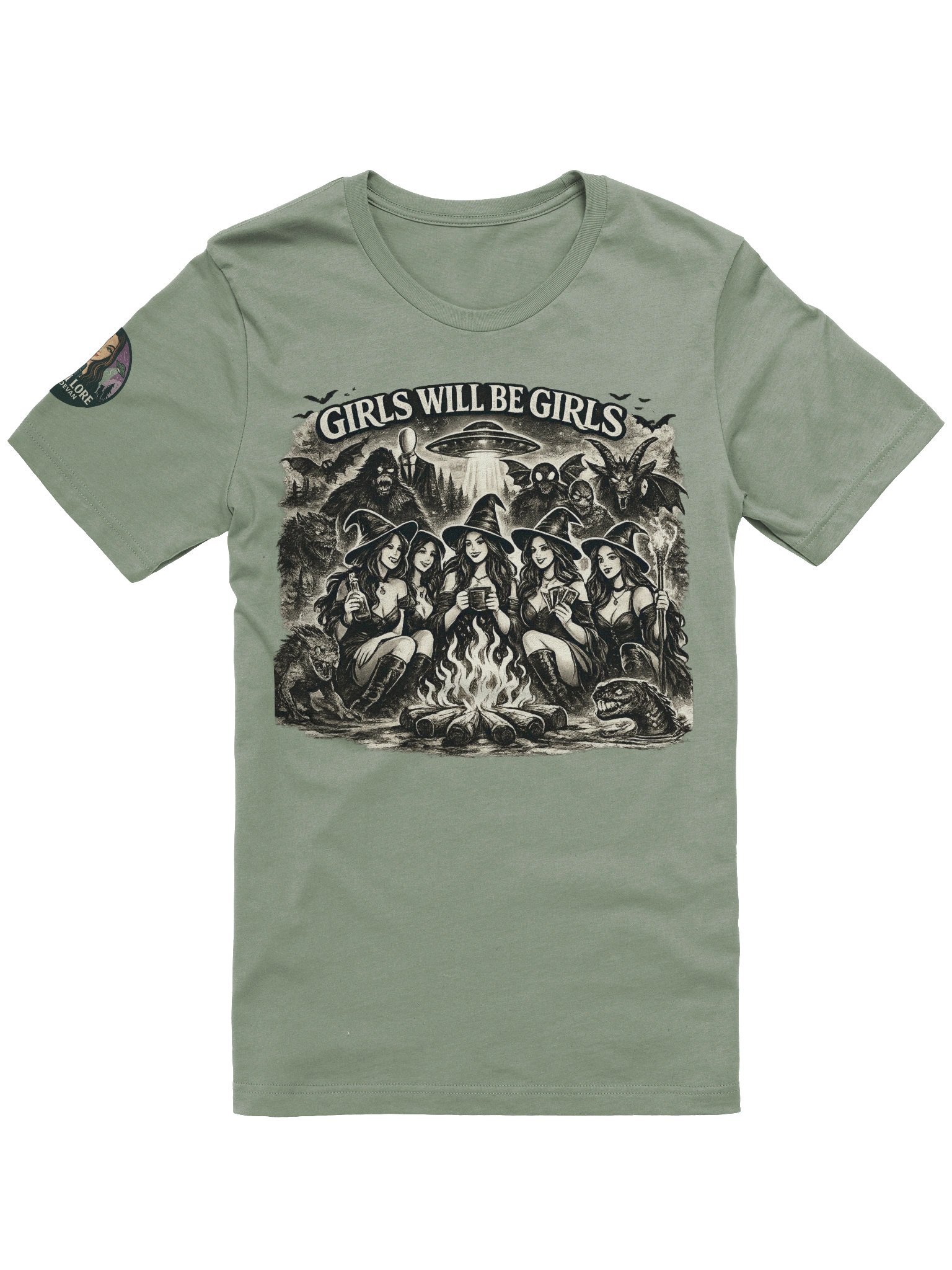 GIRLS WILL BE GIRLS SUPER SOFT T-SHIRT (SOLID COLORS) product image (1)